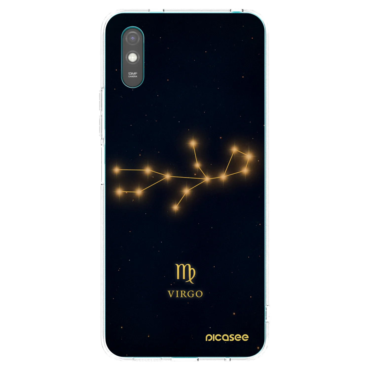 Picasee silikonový průhledný obal pro Xiaomi Redmi 9AT - VIRGO