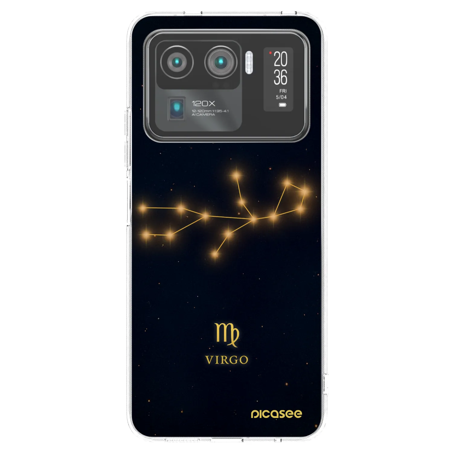 Picasee silikonový průhledný obal pro Xiaomi Mi 11 Ultra - VIRGO