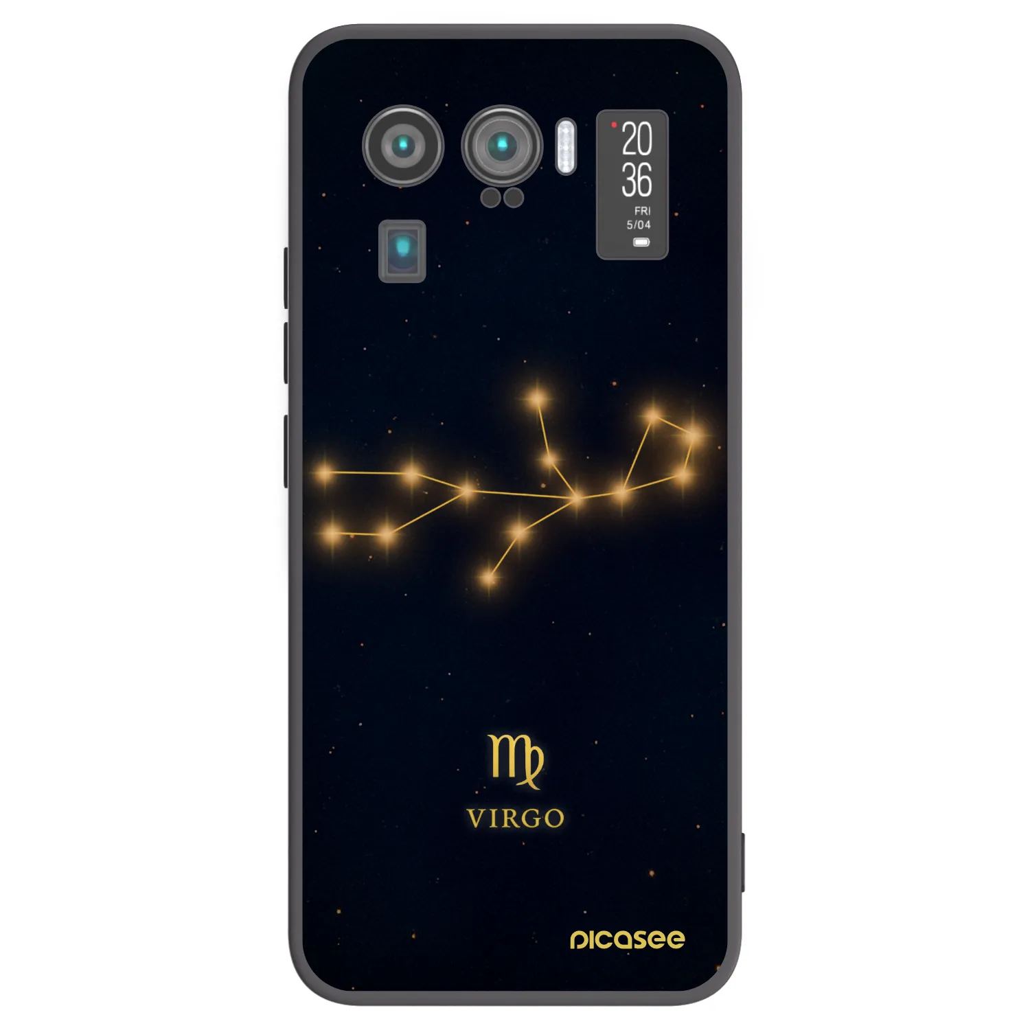Picasee silikonový černý obal pro Xiaomi Mi 11 Ultra - VIRGO