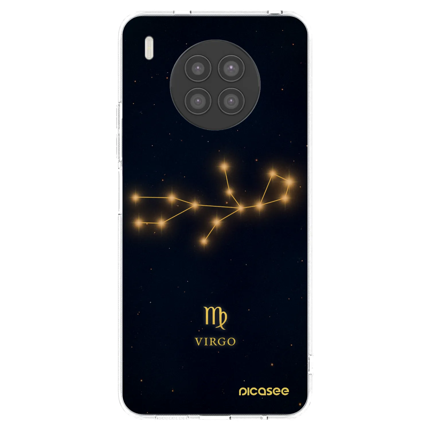 Picasee silikonový průhledný obal pro Huawei Nova 8i - VIRGO