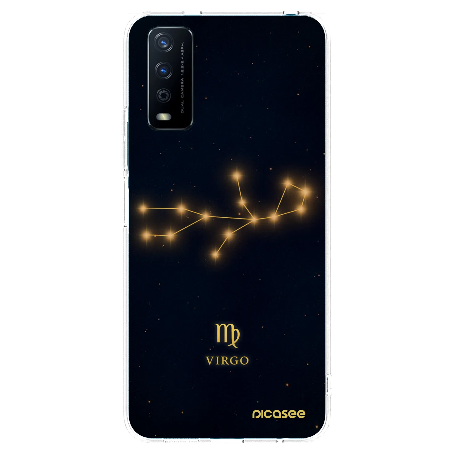 Picasee silikonový průhledný obal pro Vivo Y11s - VIRGO