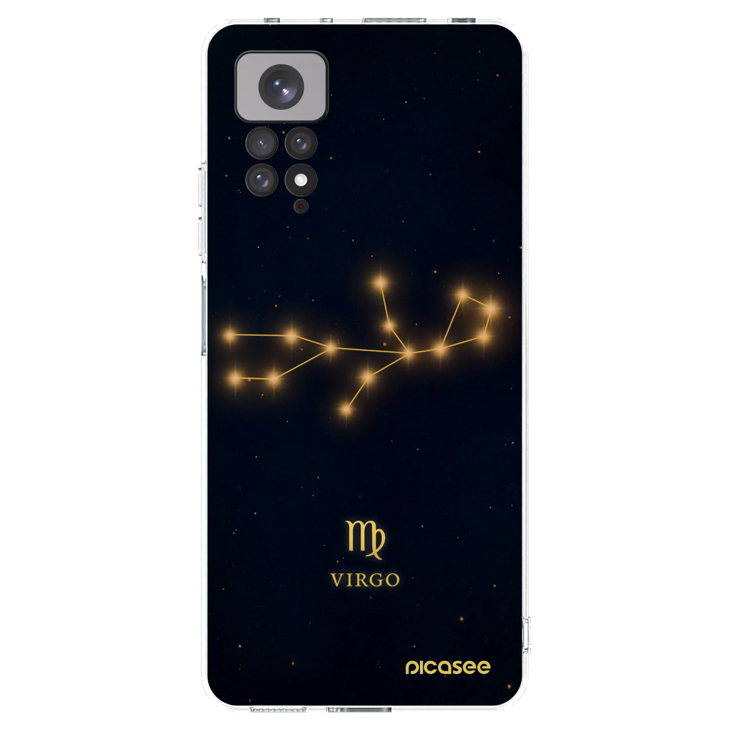 Picasee silikonový průhledný obal pro Xiaomi Redmi Note 11S 4G - VIRGO