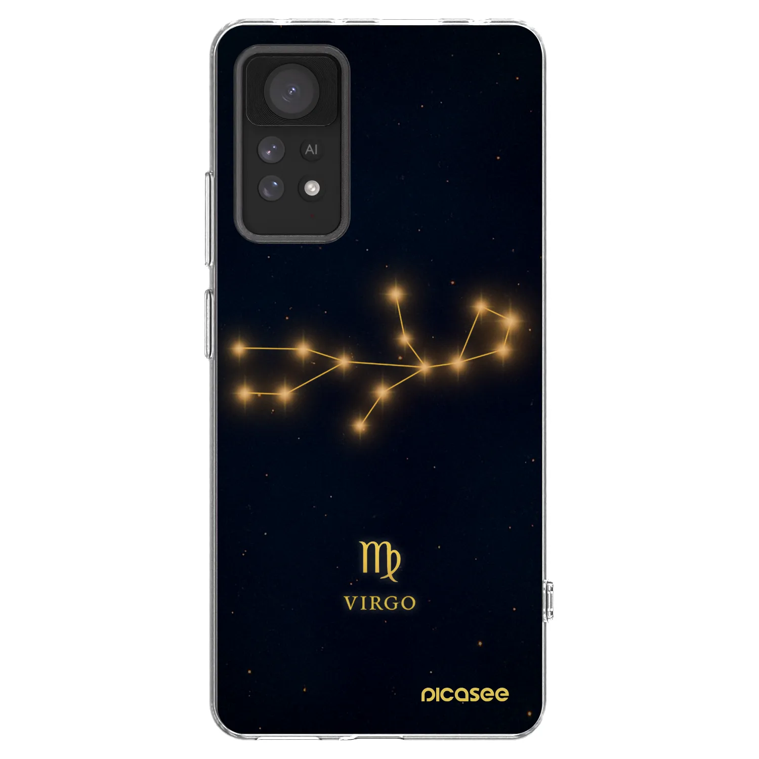 Picasee silikonový průhledný obal pro Xiaomi Redmi Note 11 Pro 5G - VIRGO