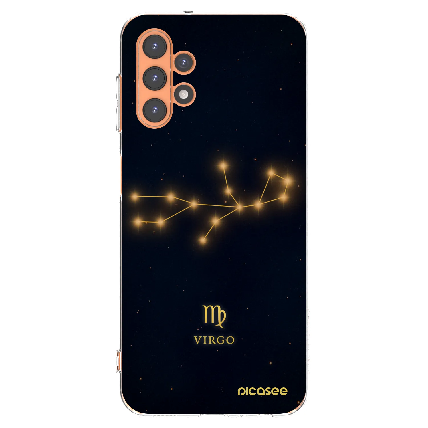 Picasee silikonový průhledný obal pro Samsung Galaxy A13 4G A135 - VIRGO