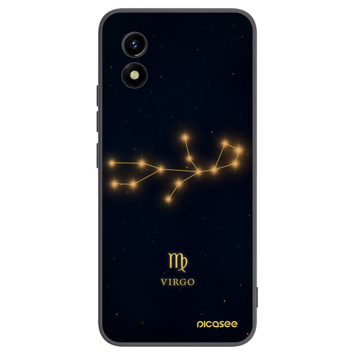 Picasee silikonový černý obal pro Vivo Y01 - VIRGO