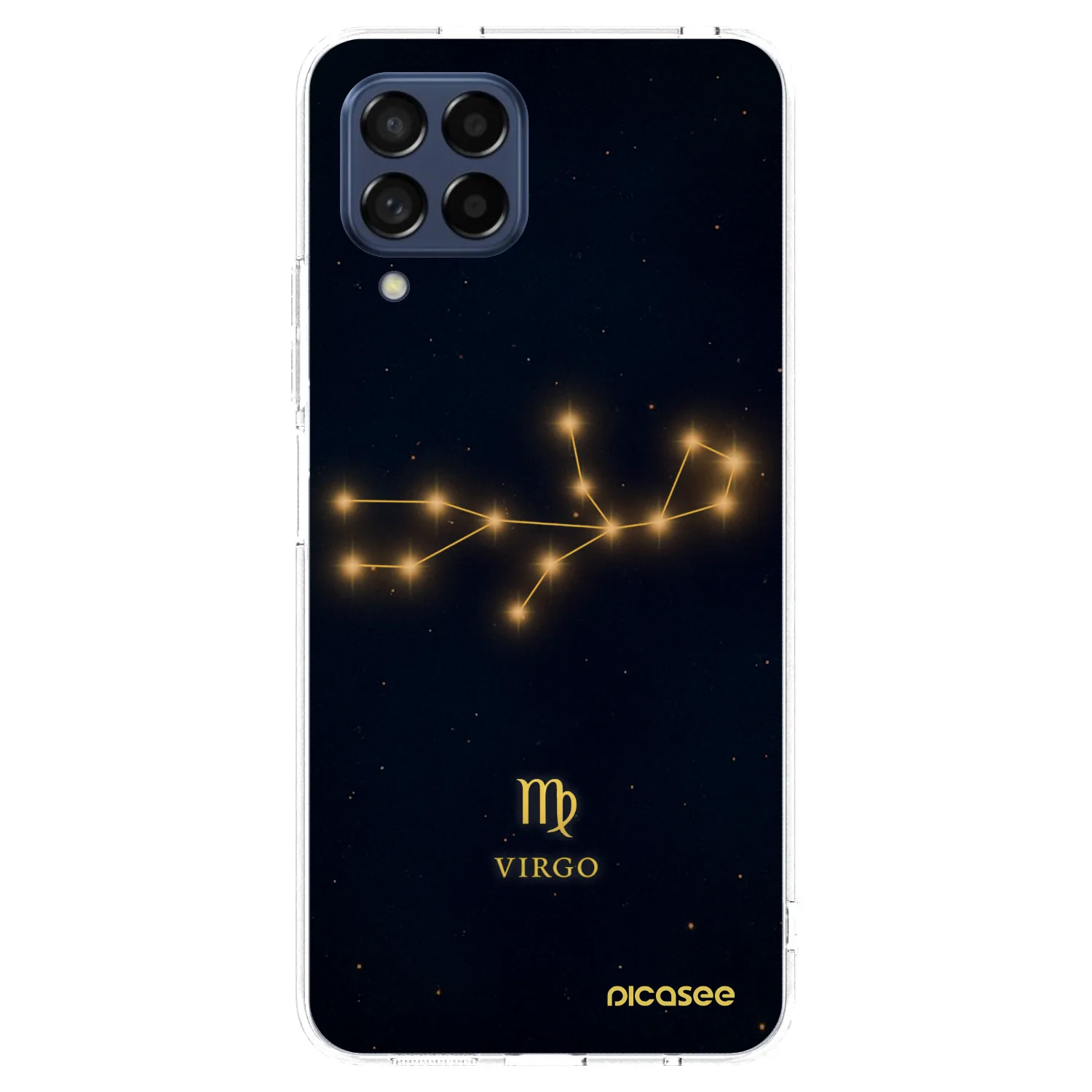 Picasee silikonový průhledný obal pro Samsung Galaxy M53 5G - VIRGO