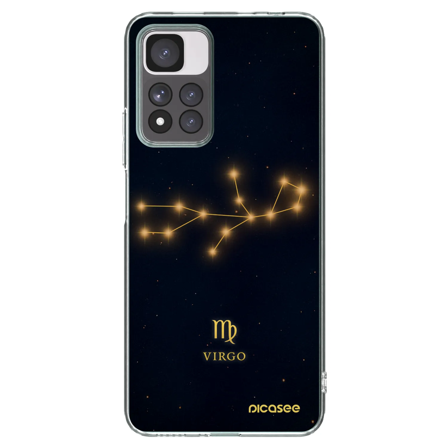 Picasee silikonový průhledný obal pro Xiaomi Redmi Note 11 Pro+ 5G - VIRGO