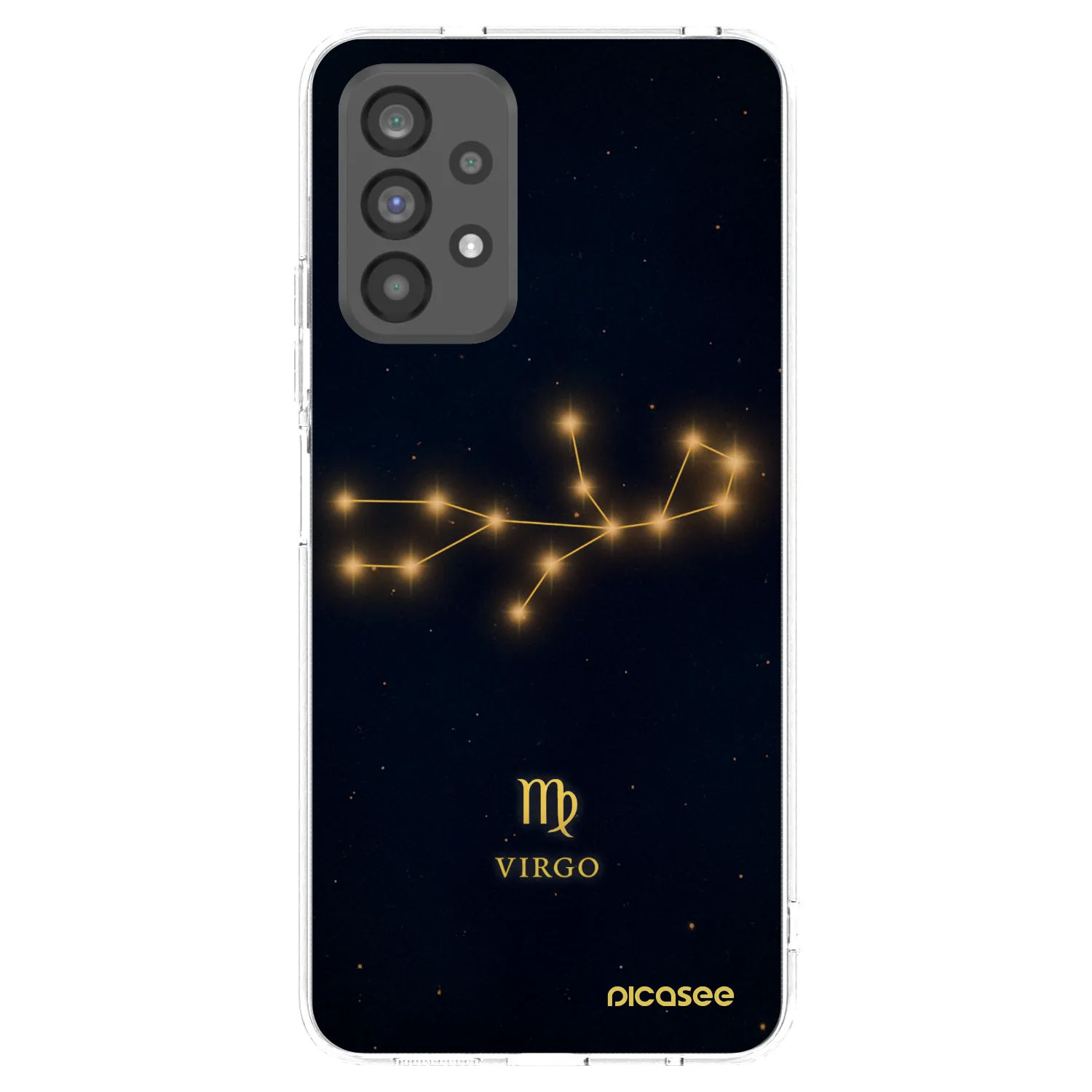 Picasee silikonový průhledný obal pro Samsung Galaxy A73 5G - VIRGO
