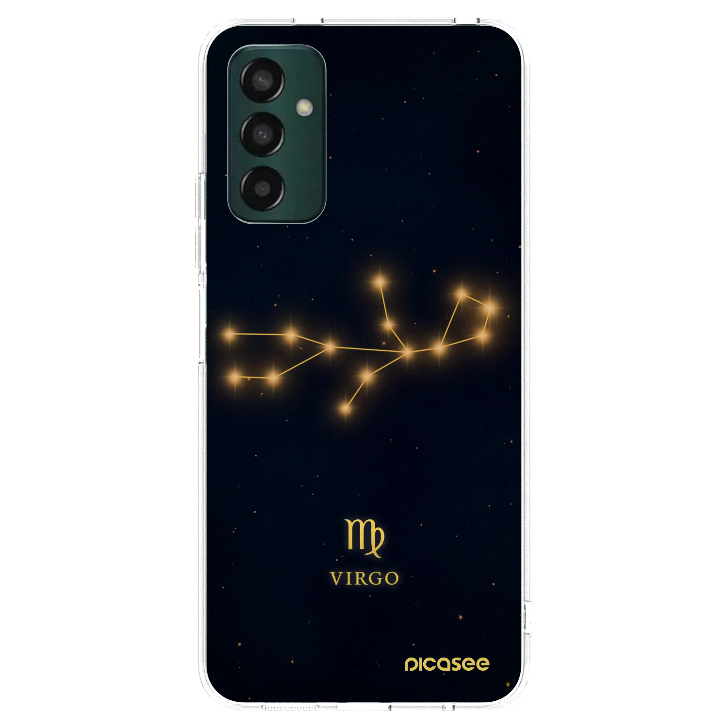 Picasee silikonový průhledný obal pro Samsung Galaxy M23 5G - VIRGO