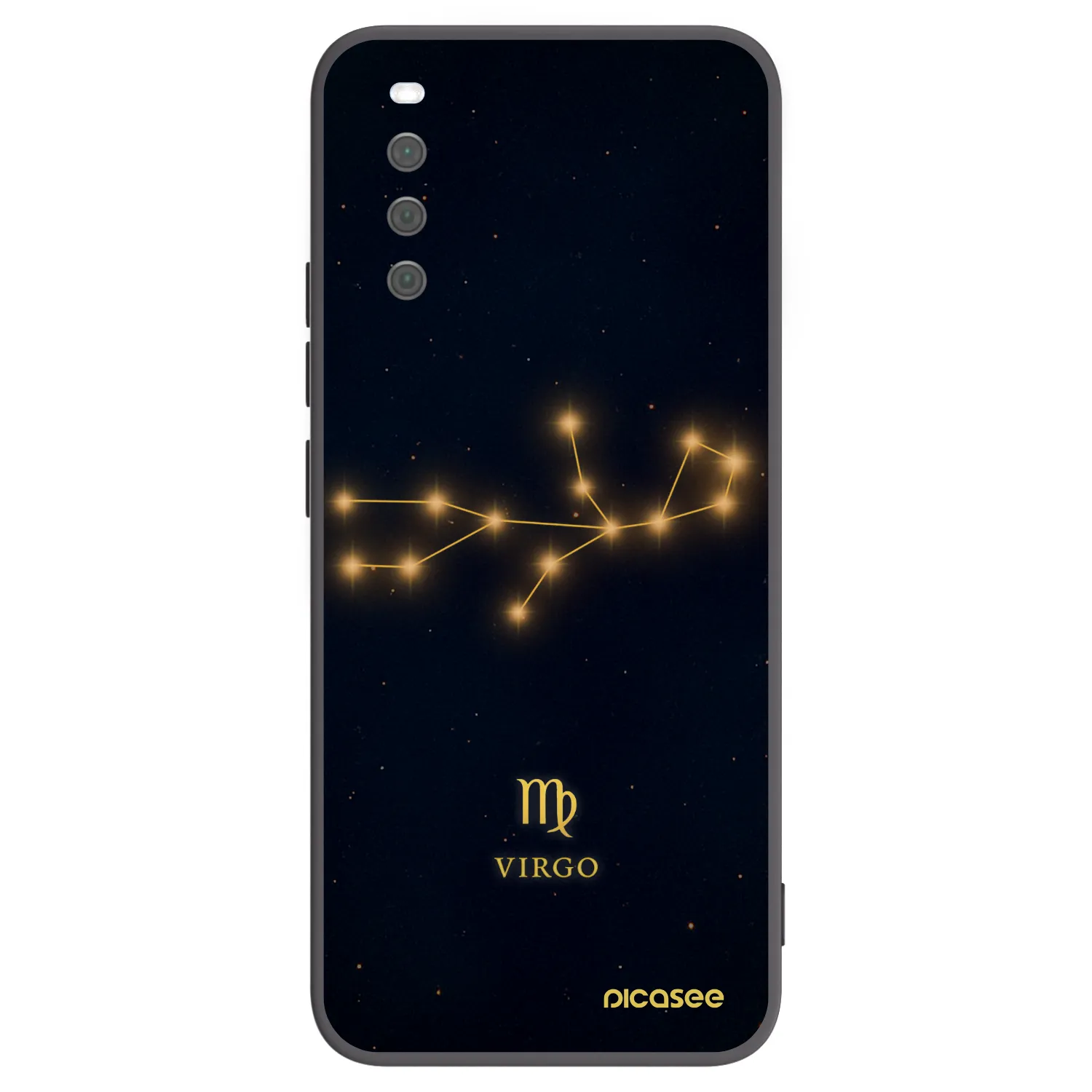 Picasee silikonový černý obal pro Sony Xperia 10 III - VIRGO