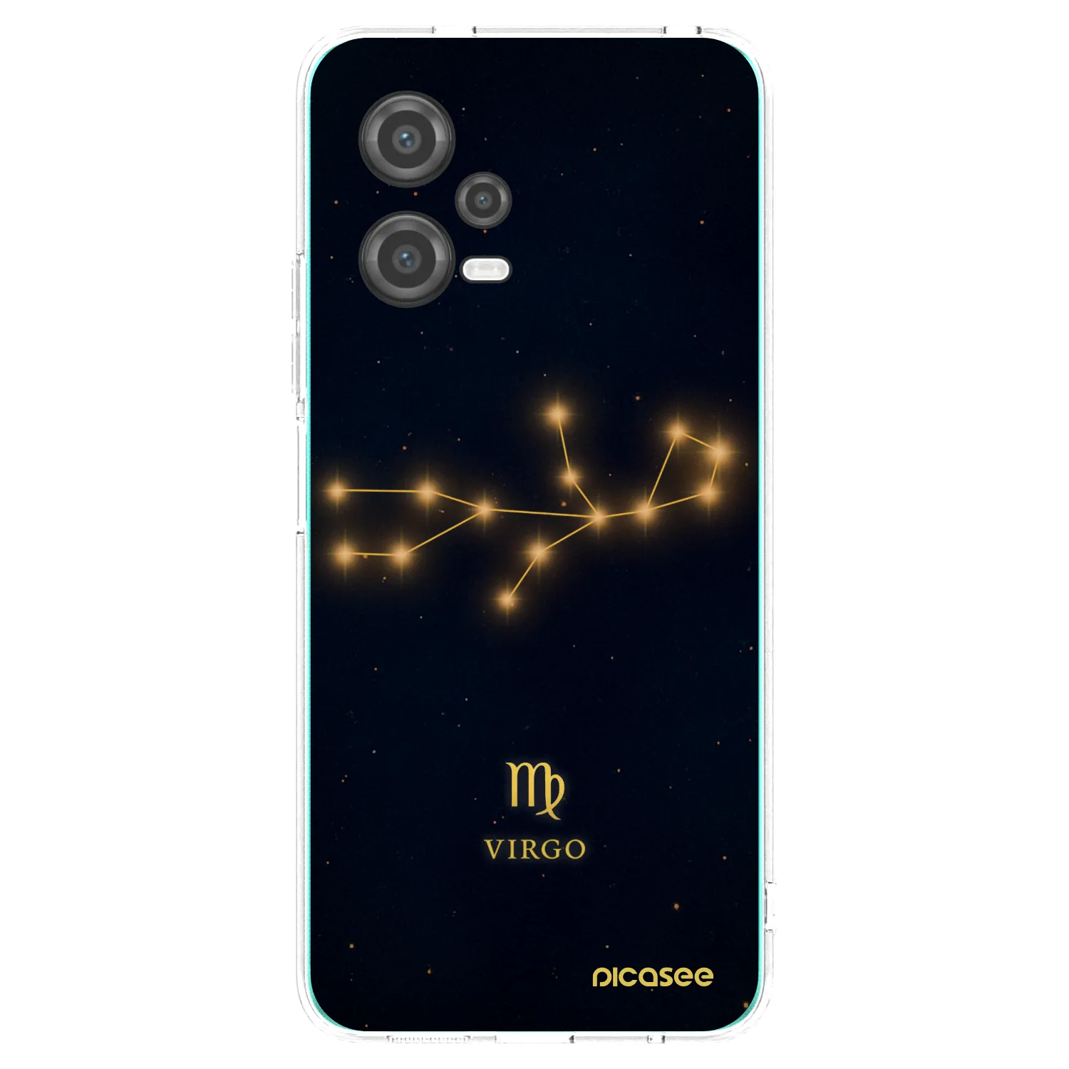 Picasee silikonový průhledný obal pro Xiaomi Poco X5 - VIRGO