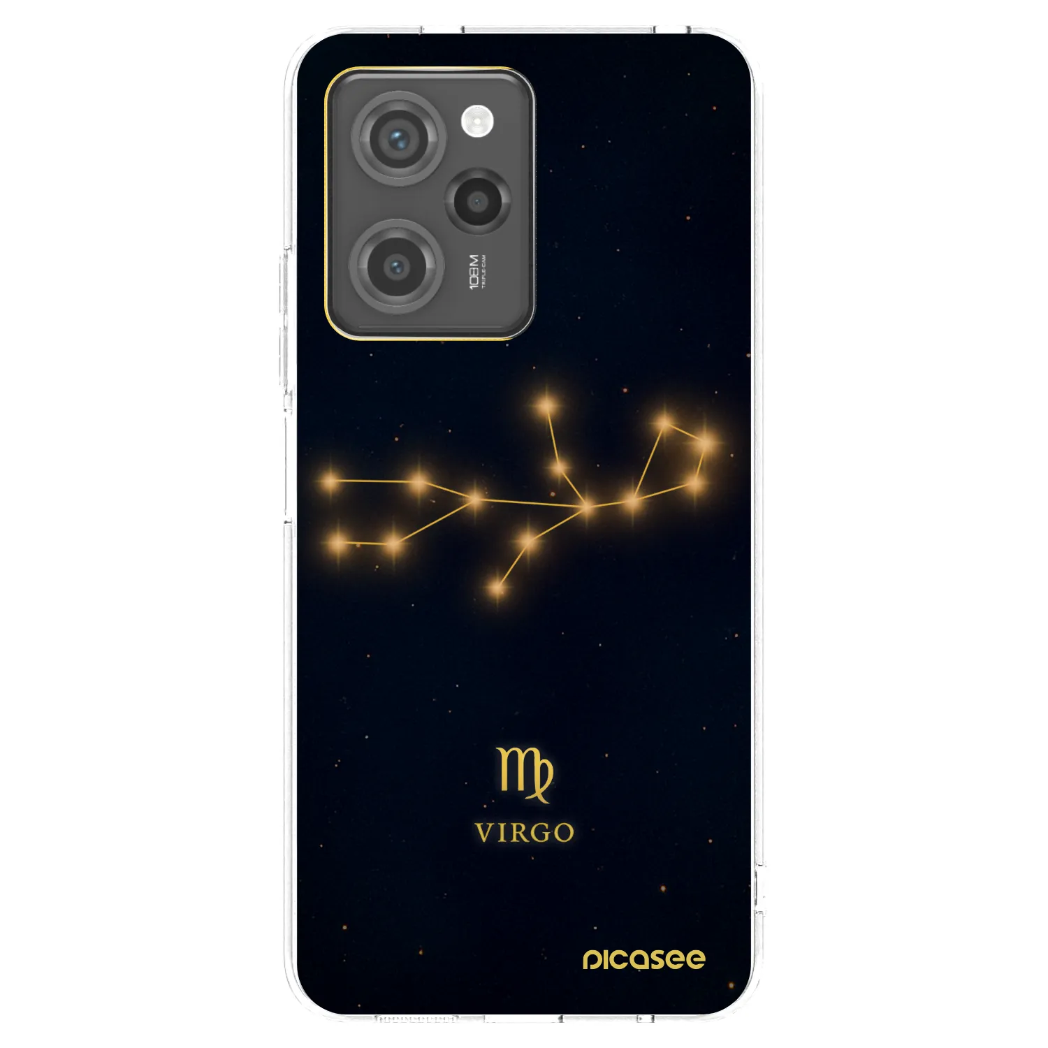 Picasee silikonový průhledný obal pro Xiaomi Poco X5 Pro - VIRGO