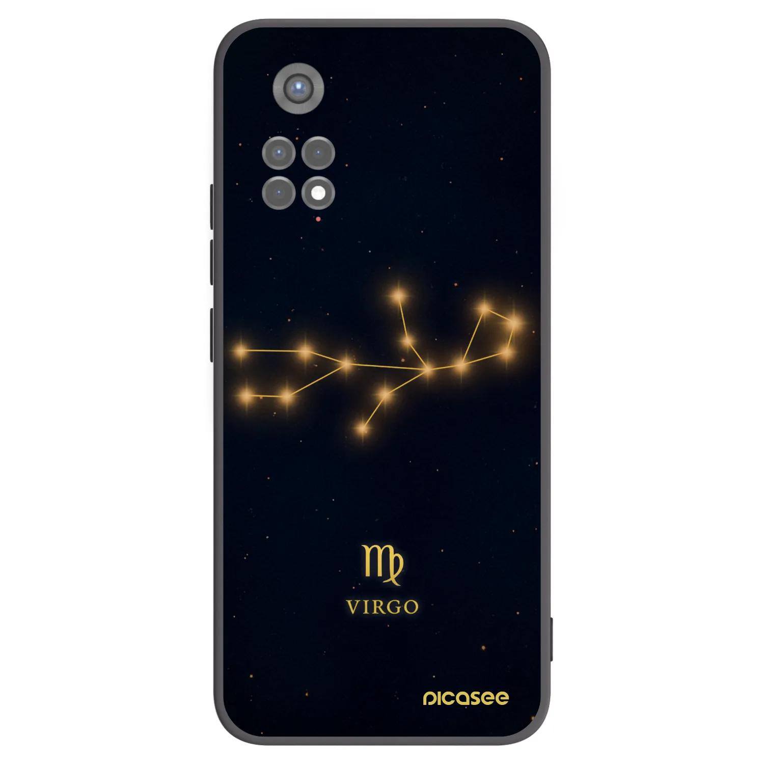 Picasee silikonový černý obal pro Xiaomi Redmi Note 11S 5G - VIRGO