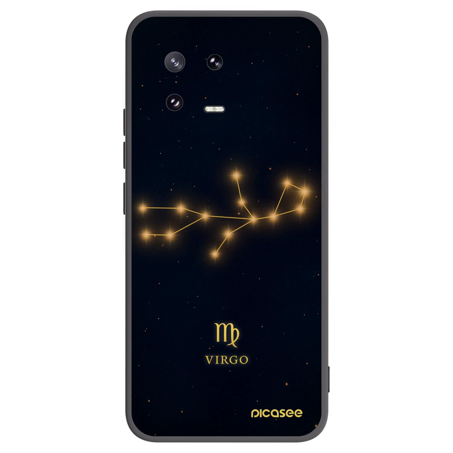 Picasee silikonový černý obal pro Xiaomi 13 Pro - VIRGO