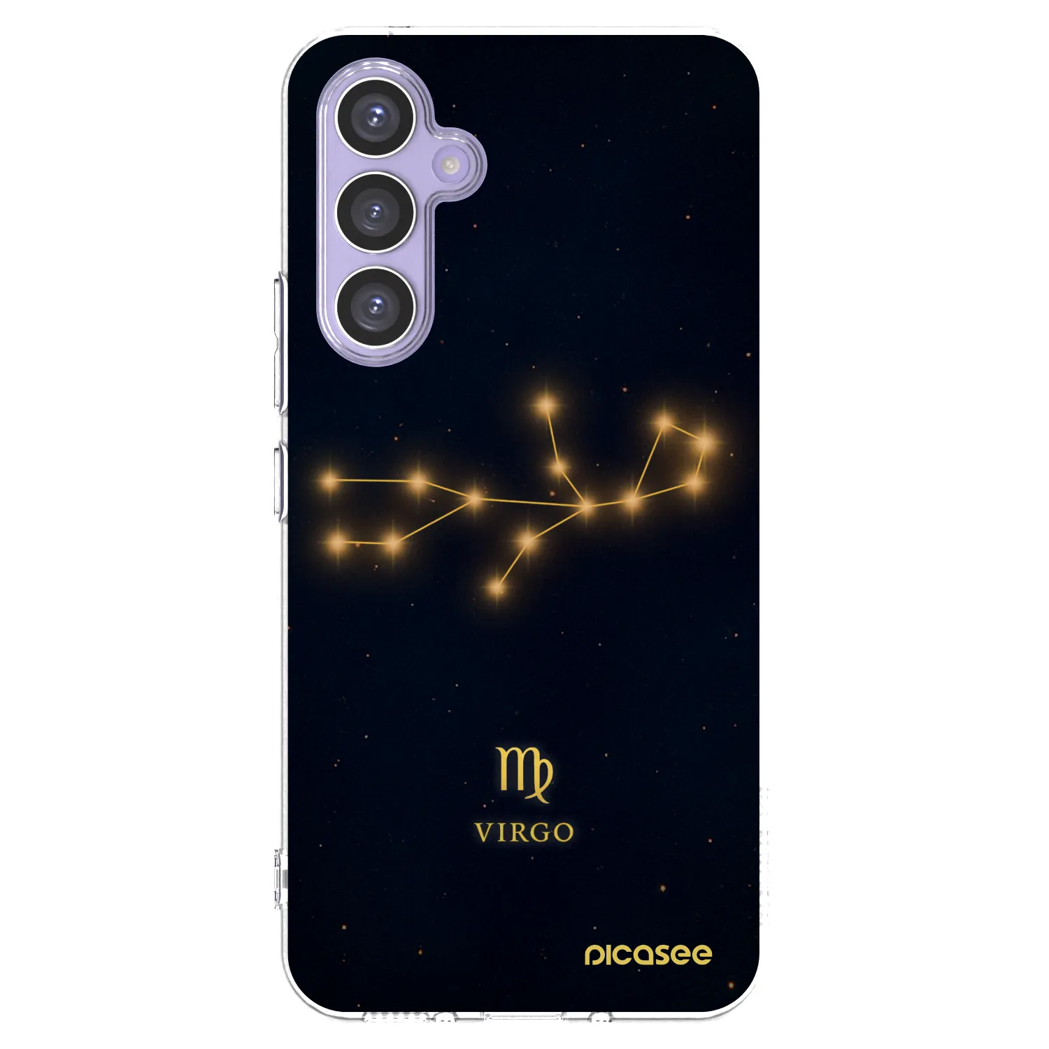 Picasee silikonový průhledný obal pro Samsung Galaxy A54 5G A546B - VIRGO