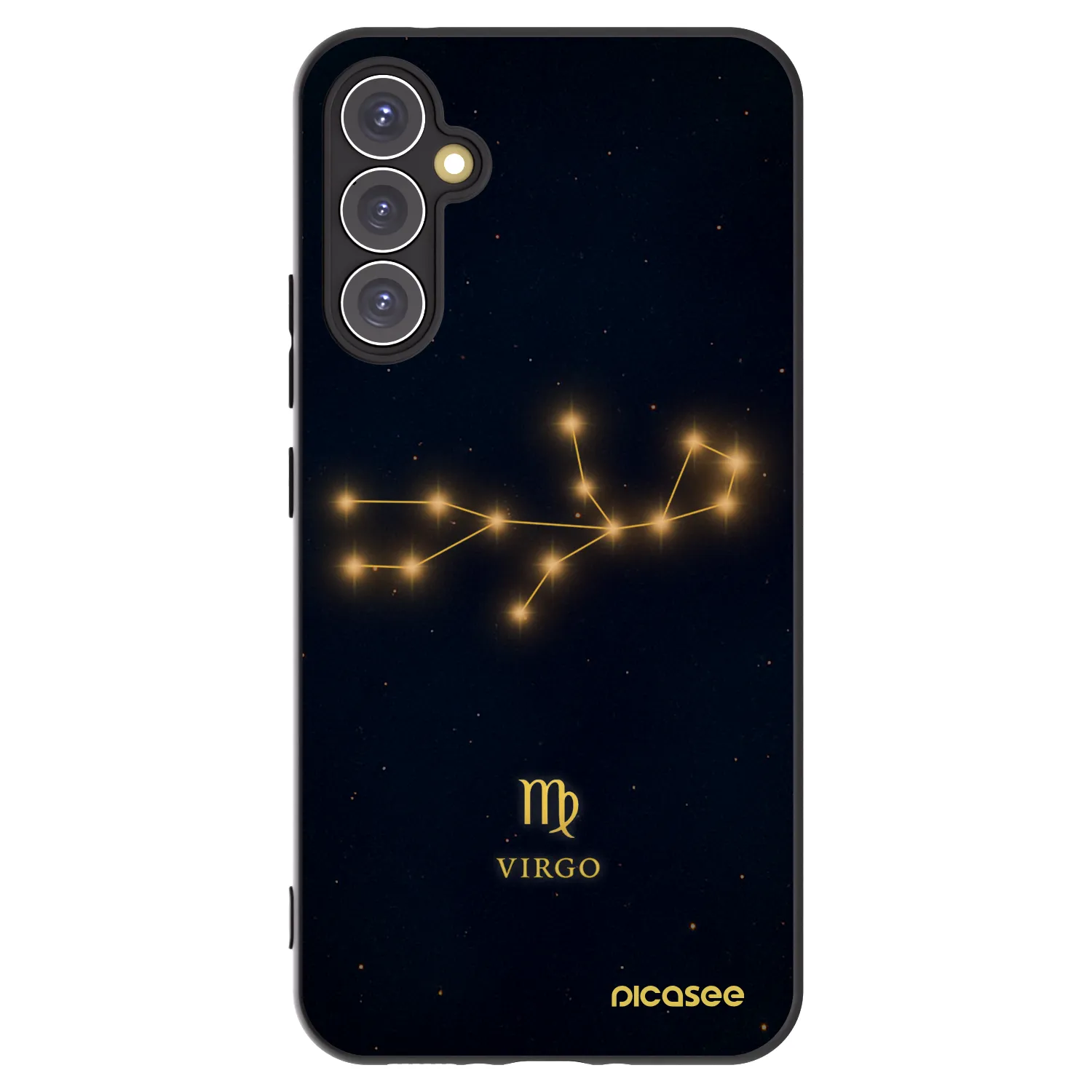 Picasee silikonový černý obal pro Samsung Galaxy A34 5G A346B - VIRGO