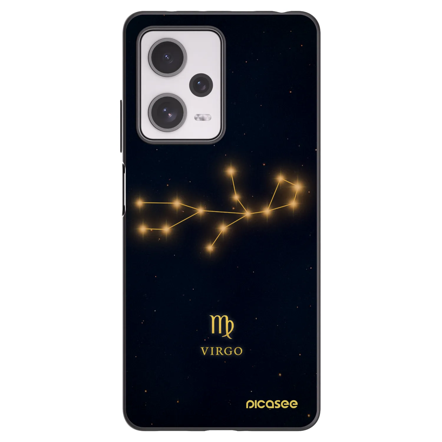 Picasee silikonový černý obal pro Xiaomi Redmi Note 12 Pro+ 5G - VIRGO
