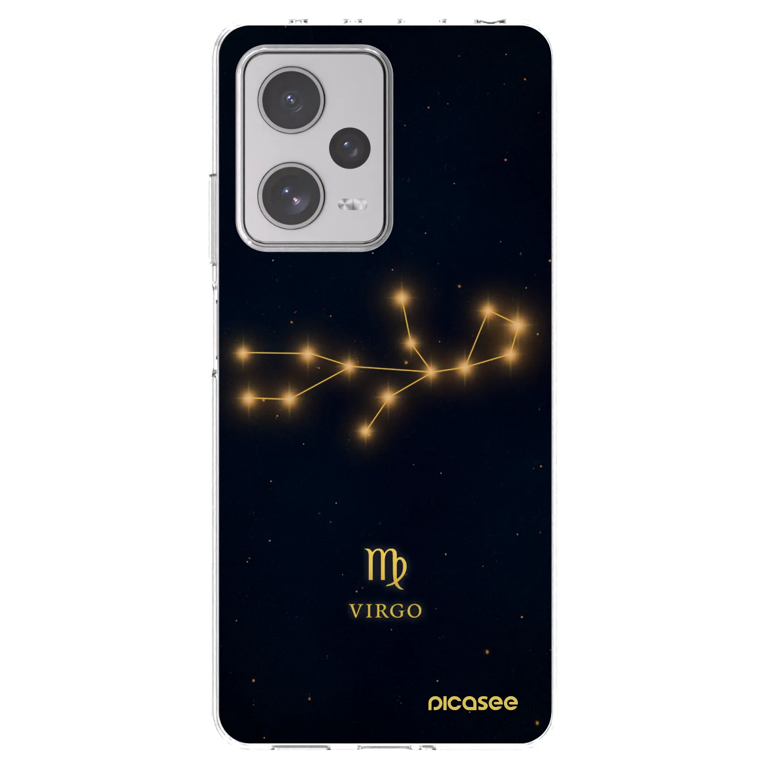 Picasee silikonový průhledný obal pro Xiaomi Redmi Note 12 Pro+ 5G - VIRGO