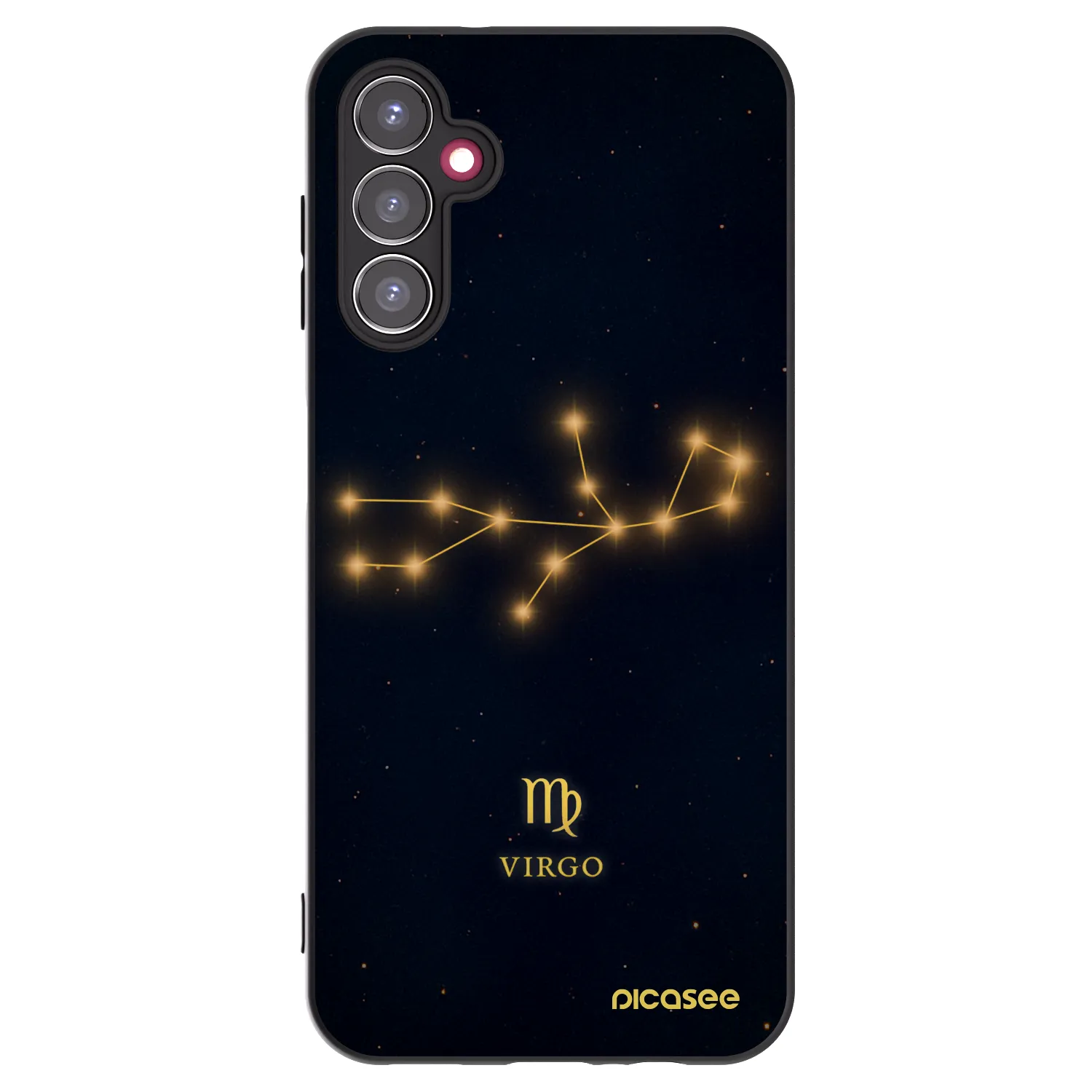 Picasee silikonový černý obal pro Samsung Galaxy A14 4G A145R - VIRGO