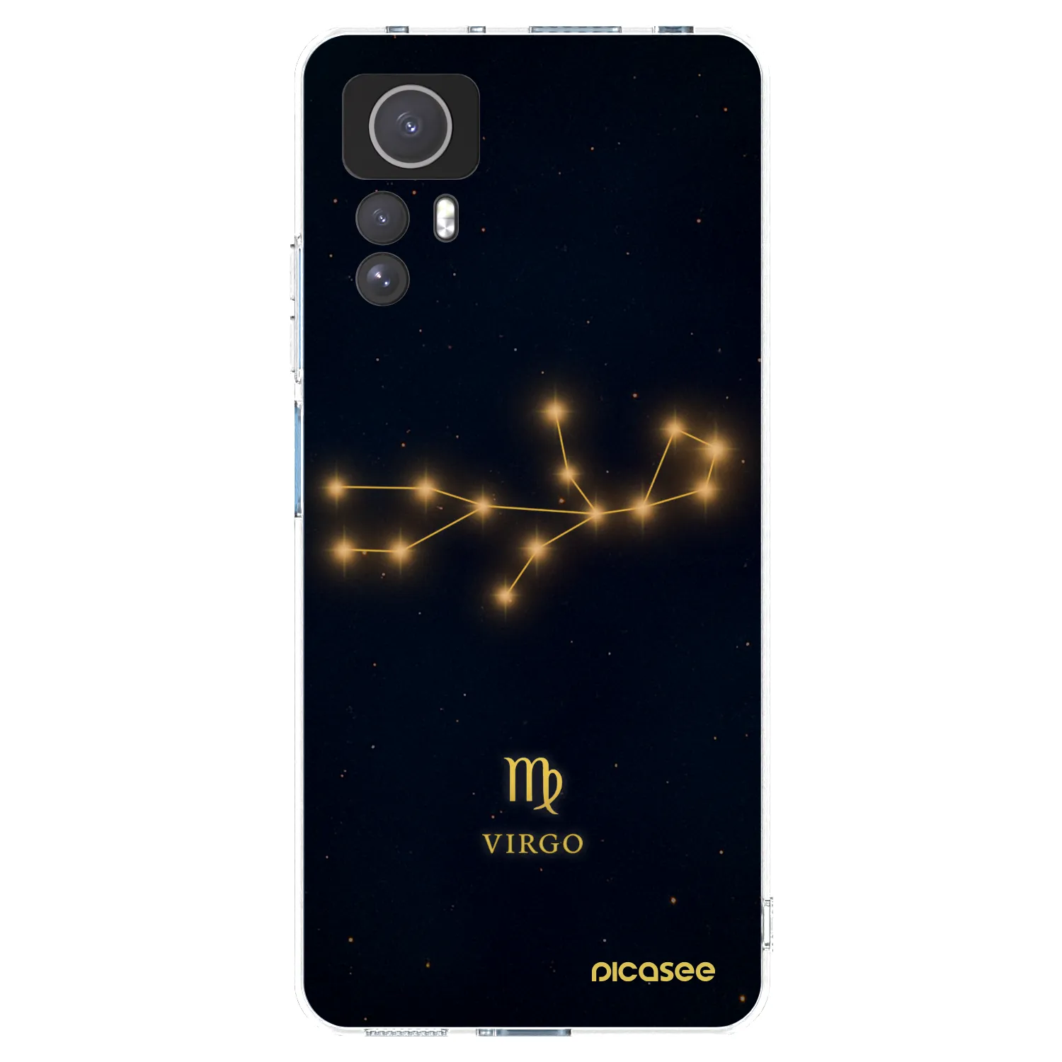 Picasee silikonový průhledný obal pro Xiaomi Redmi Note 12S - VIRGO