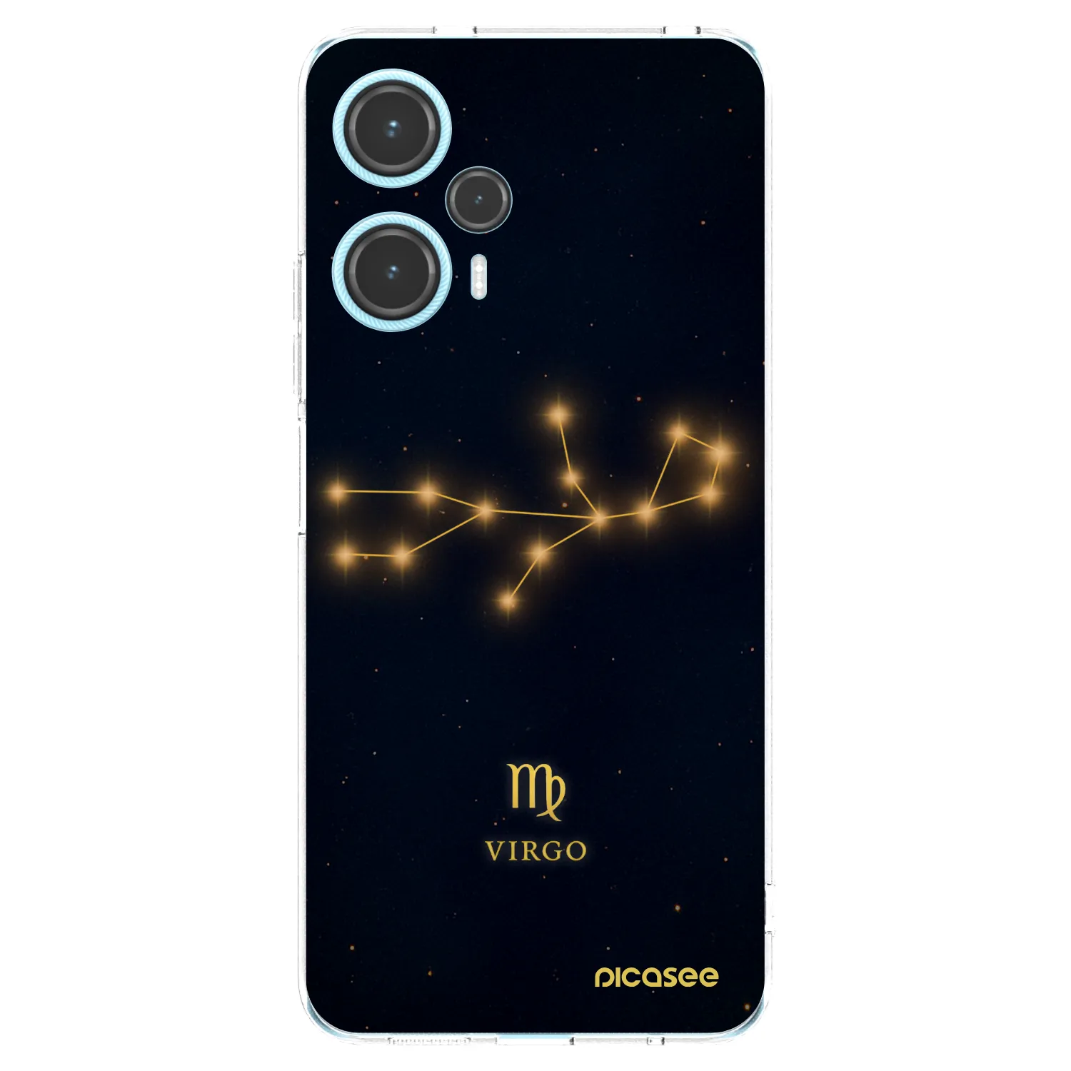 Picasee silikonový průhledný obal pro Xiaomi Poco F5 - VIRGO