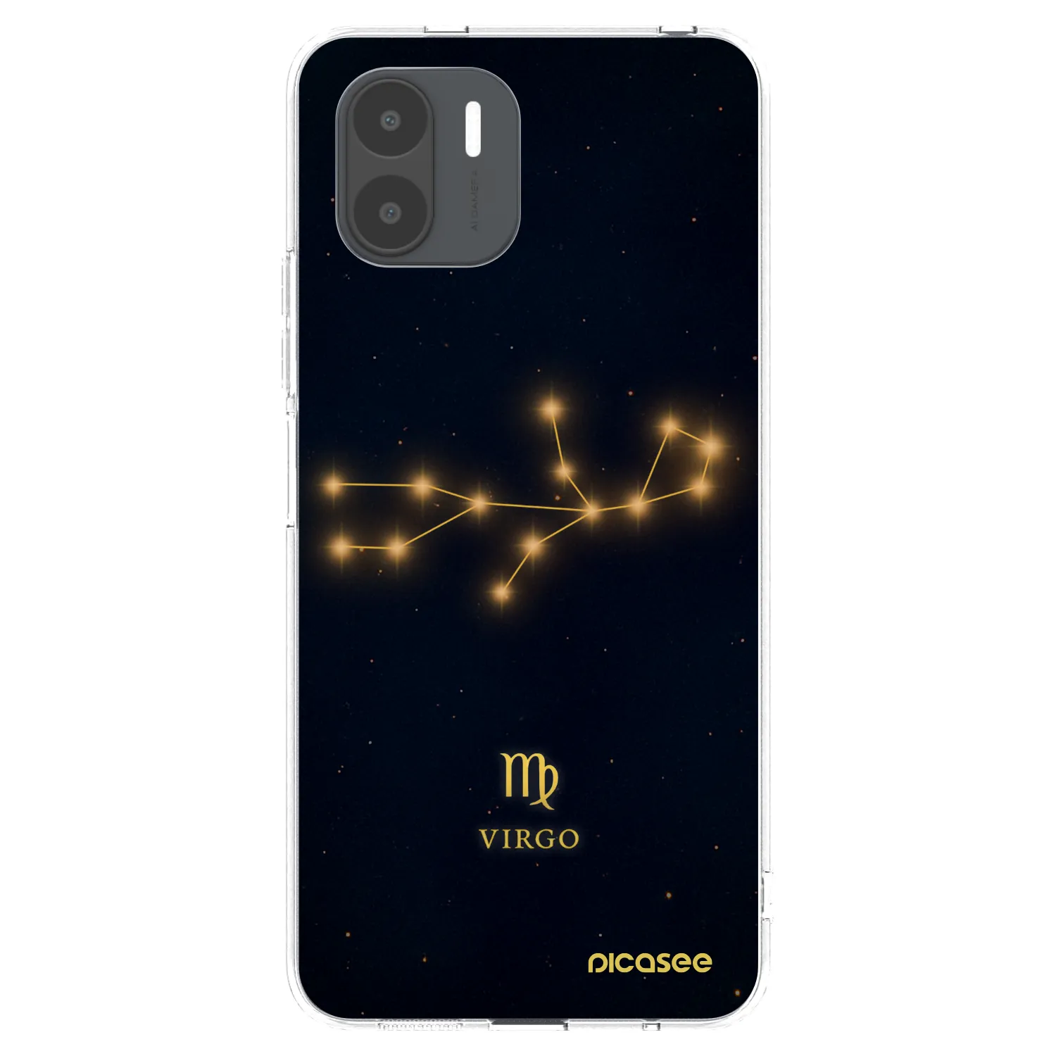 Picasee silikonový průhledný obal pro Xiaomi Redmi A2 - VIRGO