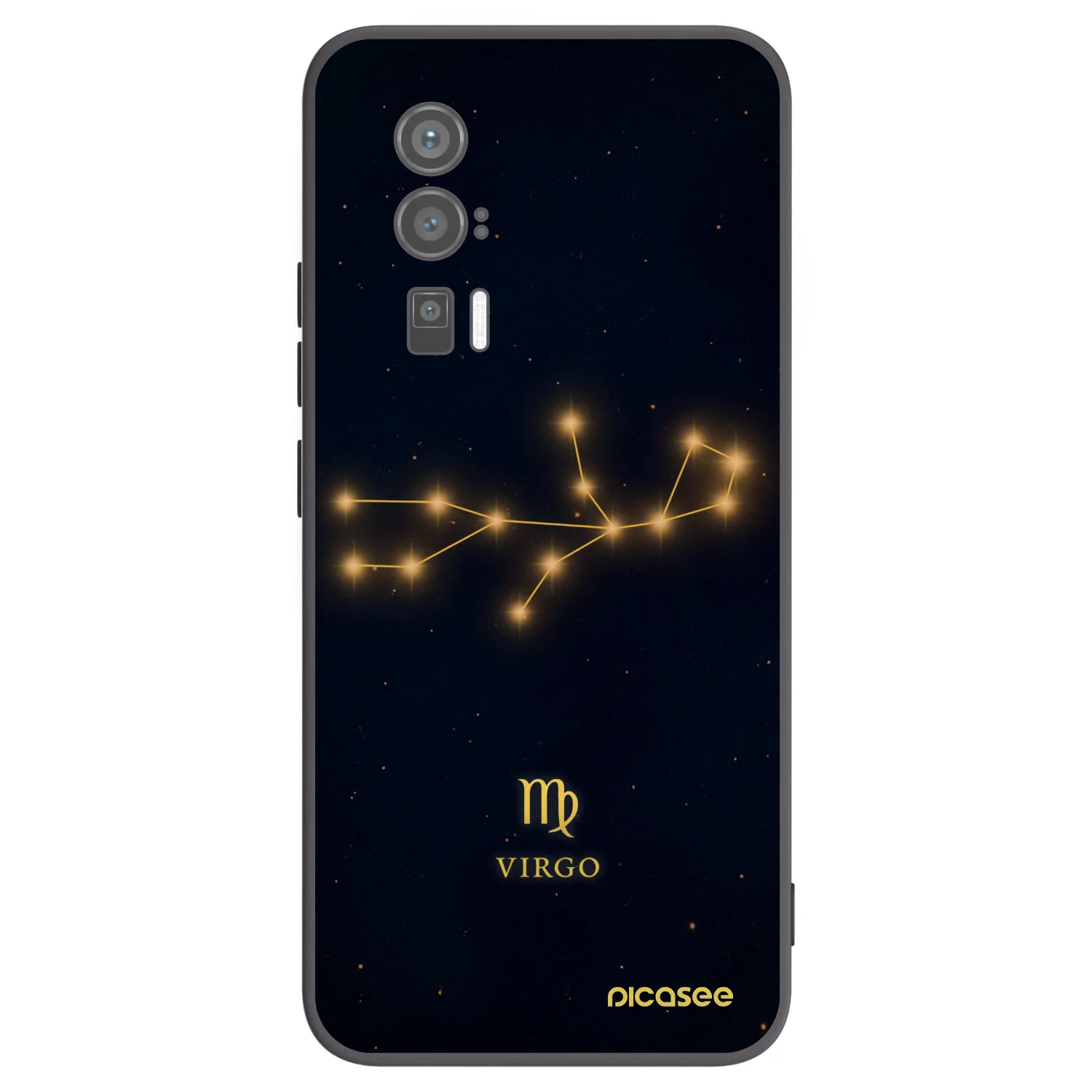 Picasee silikonový černý obal pro Xiaomi Poco F5 Pro 5G - VIRGO