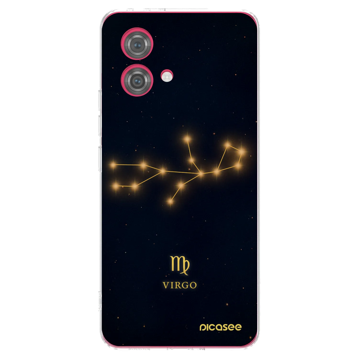 Picasee silikonový průhledný obal pro Motorola Moto G84 5G - VIRGO