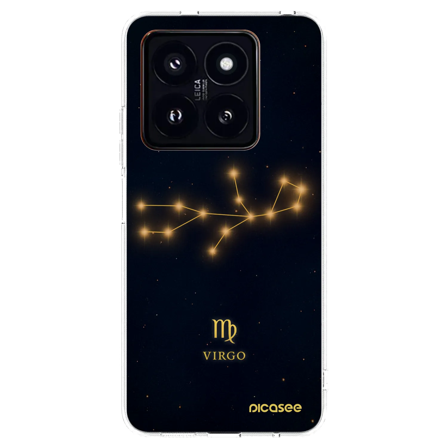 Picasee silikonový průhledný obal pro Xiaomi 14 Pro - VIRGO