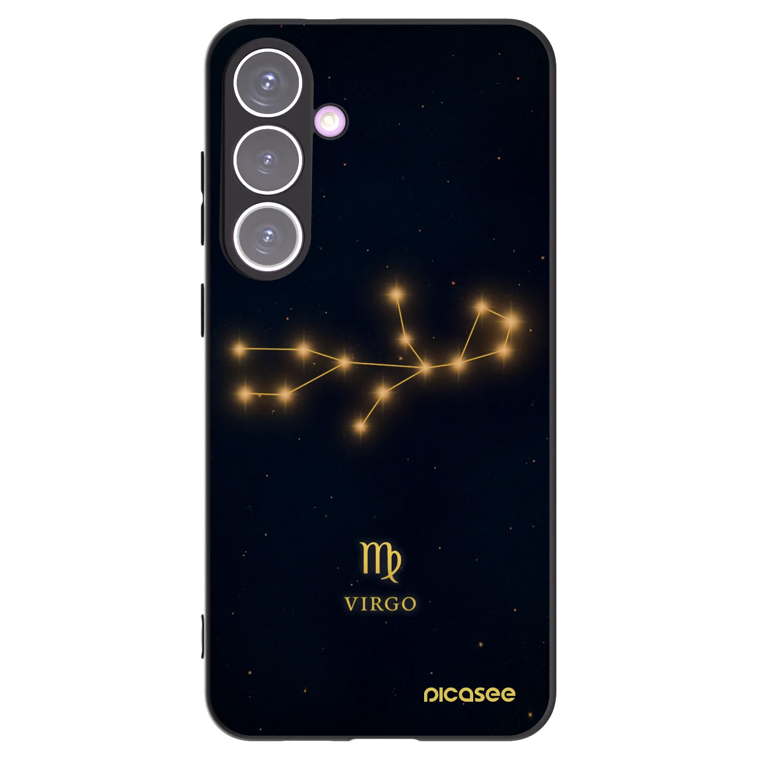 Picasee silikonový černý obal pro Samsung Galaxy S24+ S926B 5G - VIRGO