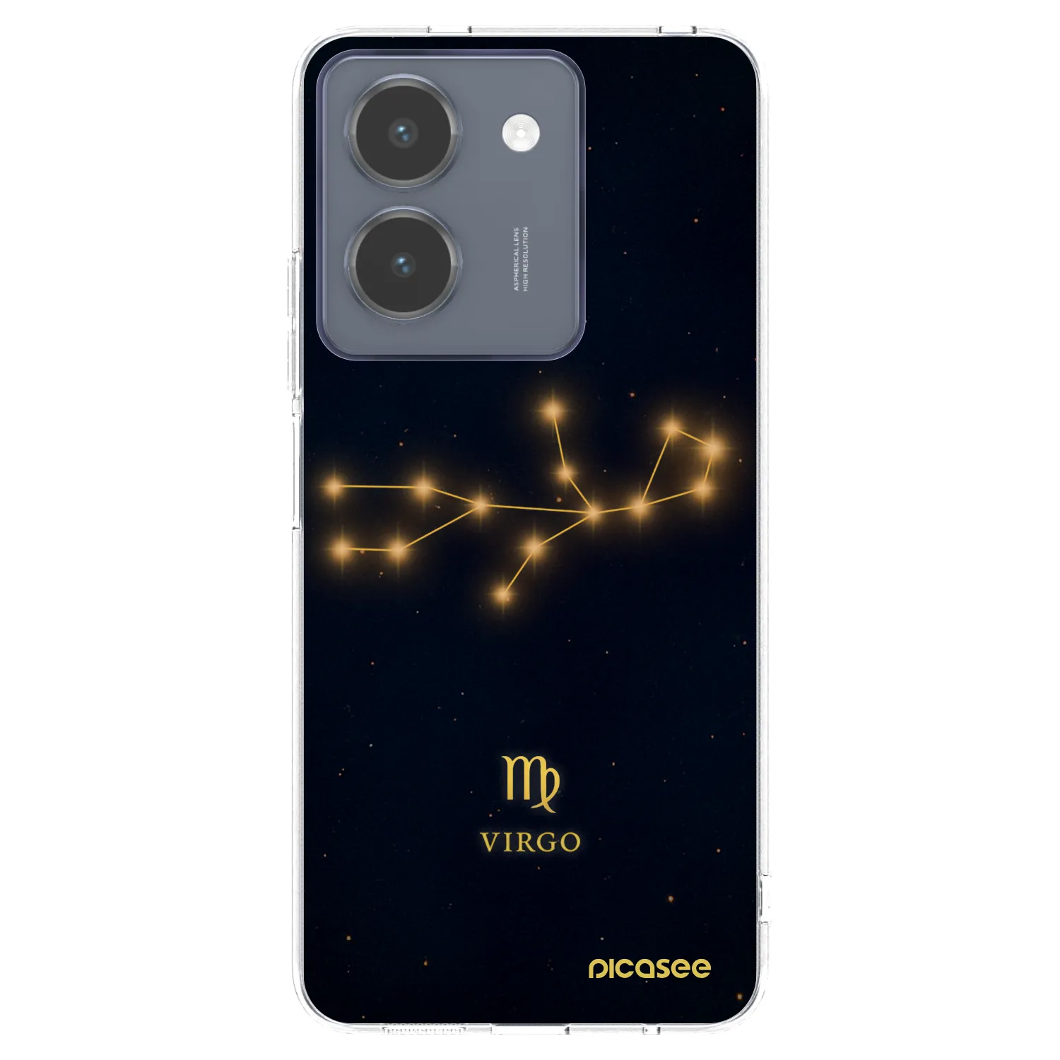 Picasee silikonový průhledný obal pro Vivo Y36 4G - VIRGO