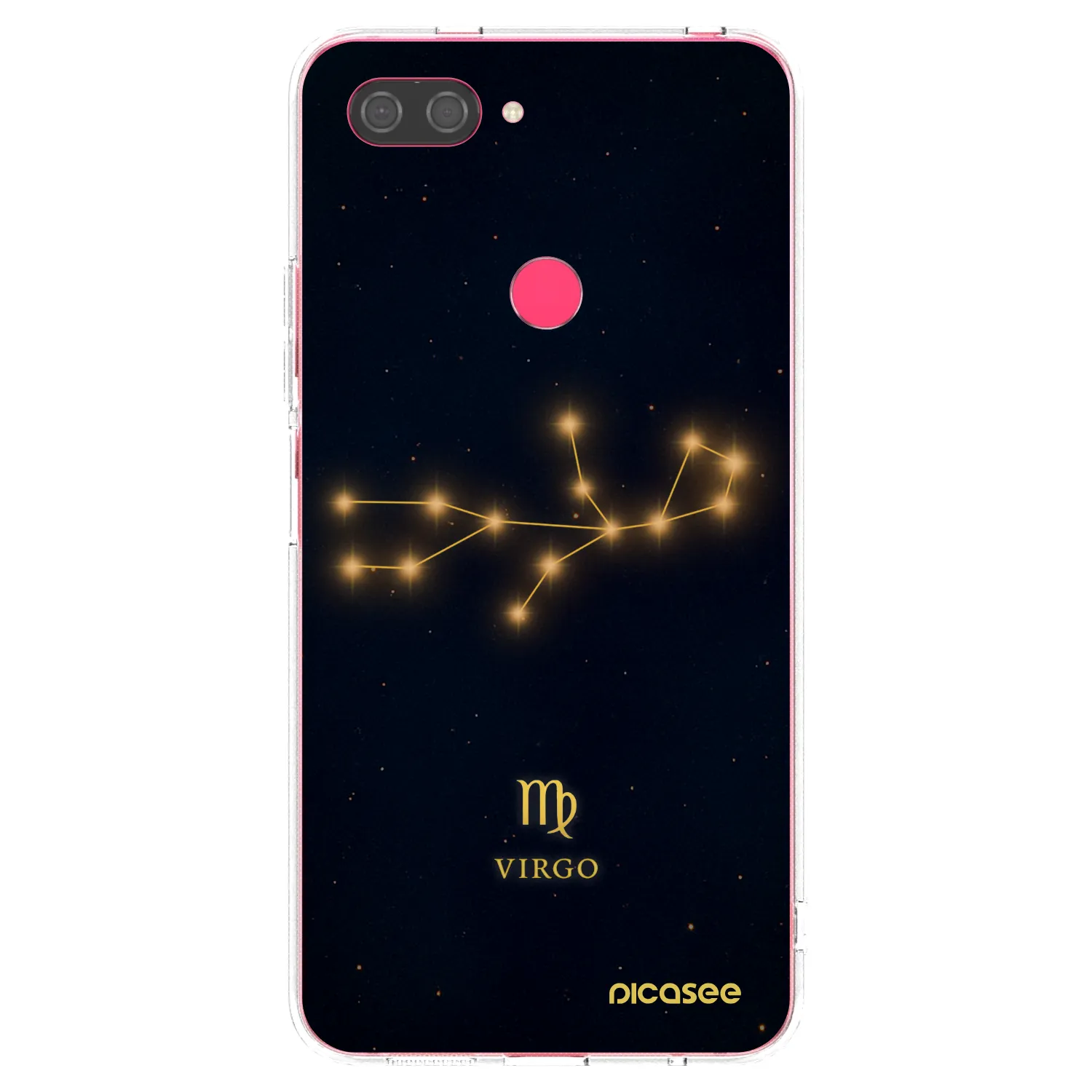 Picasee silikonový průhledný obal pro Xiaomi Mi 8 Lite - VIRGO