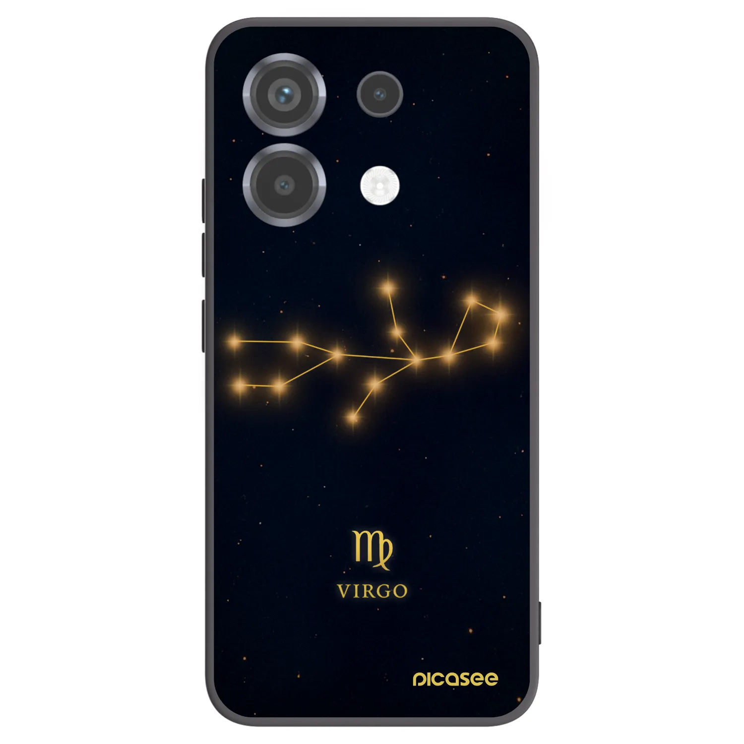 Picasee silikonový černý obal pro Xiaomi Poco X6 - VIRGO