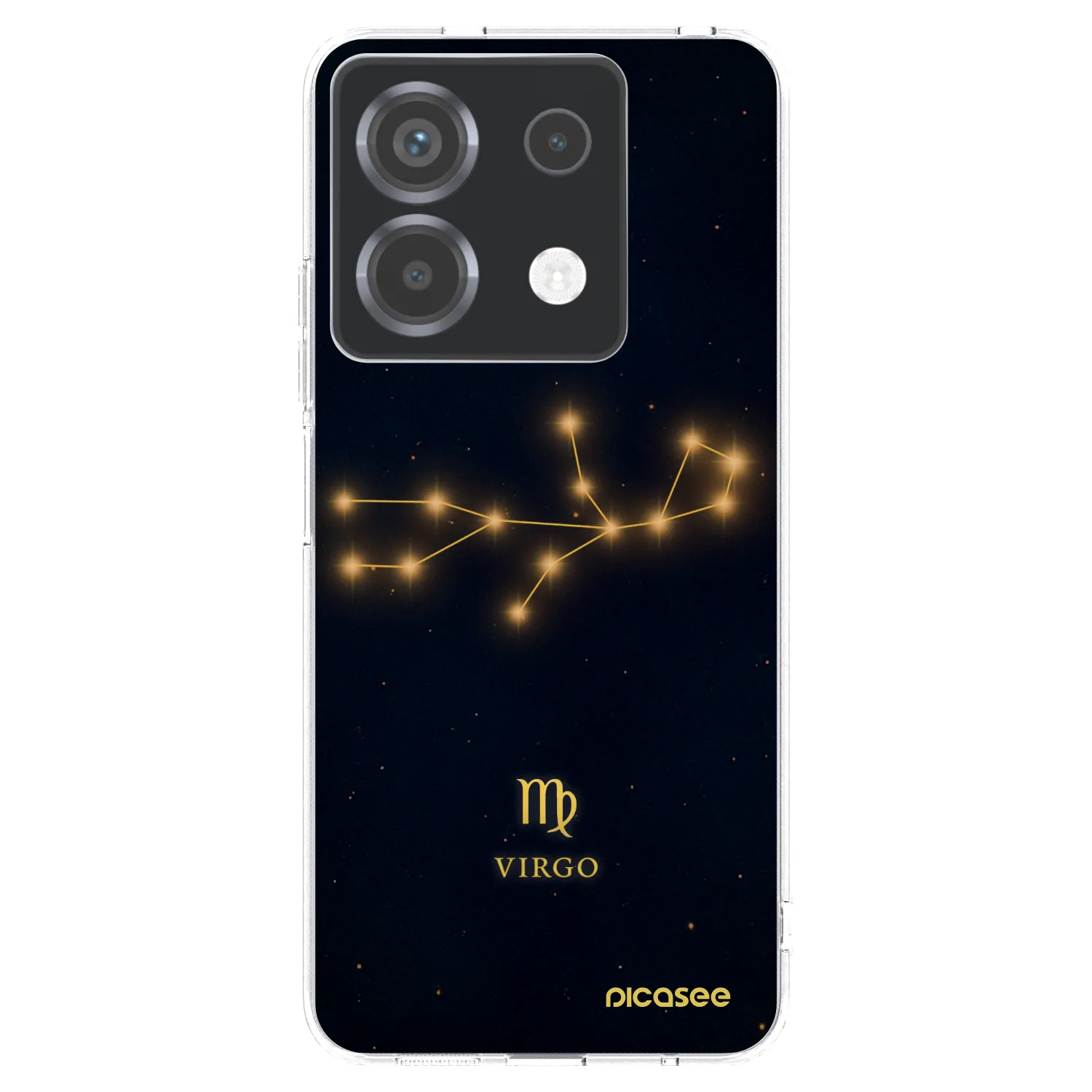 Picasee silikonový průhledný obal pro Xiaomi Poco X6 - VIRGO