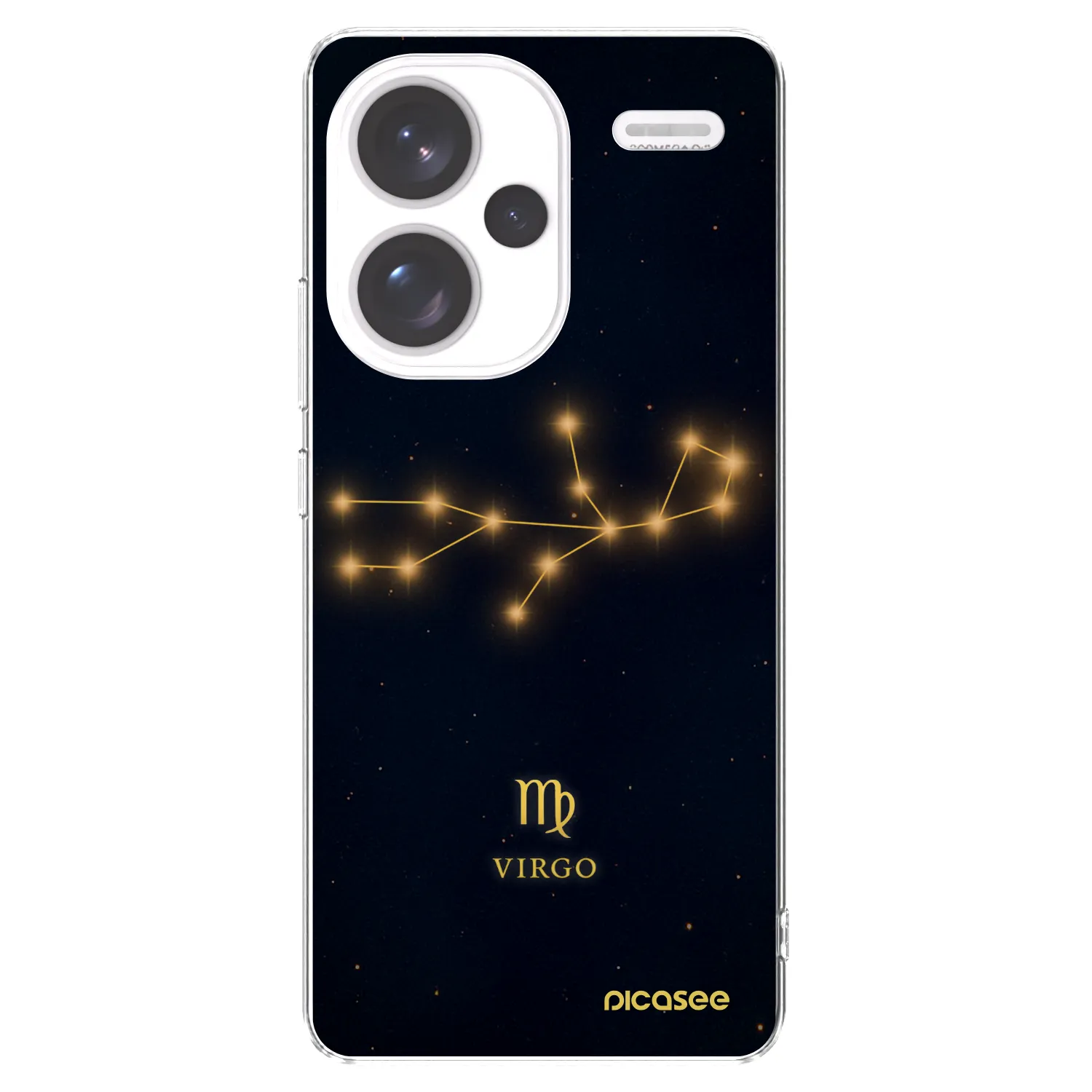 Picasee silikonový průhledný obal pro Xiaomi Redmi Note 13 Pro+ 5G - VIRGO