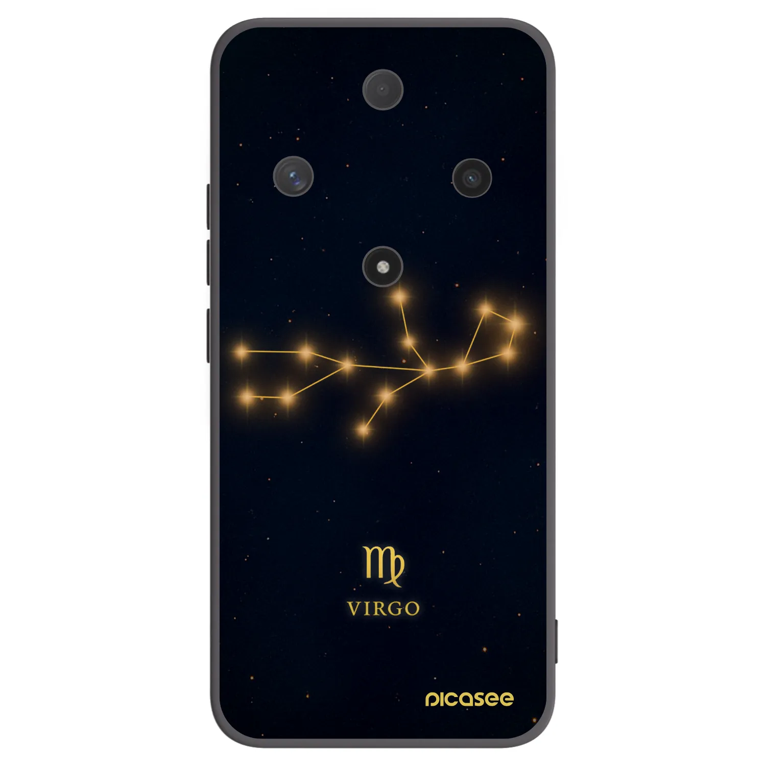 Picasee silikonový černý obal pro Honor Magic6 Lite 5G - VIRGO