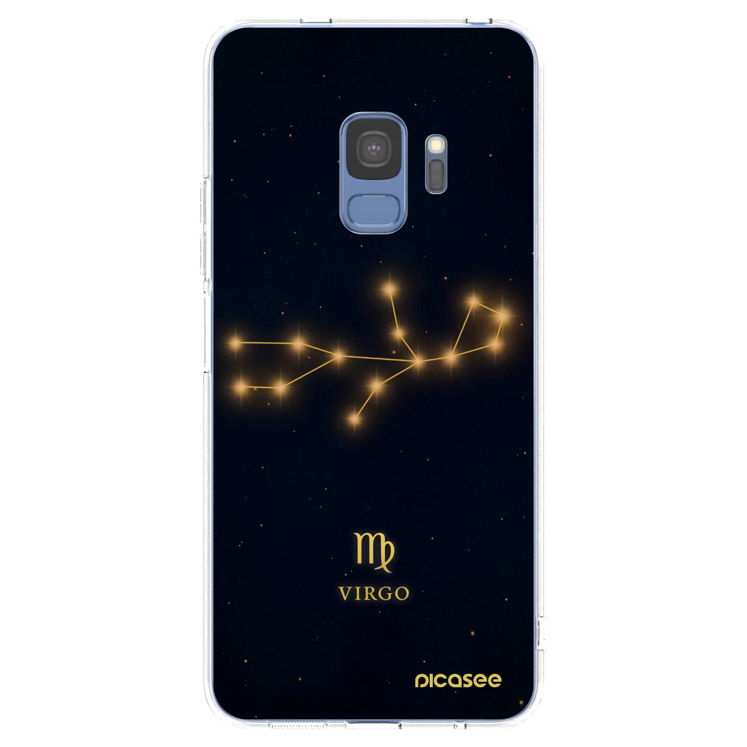 Picasee silikonový průhledný obal pro Samsung Galaxy S9 G960F - VIRGO