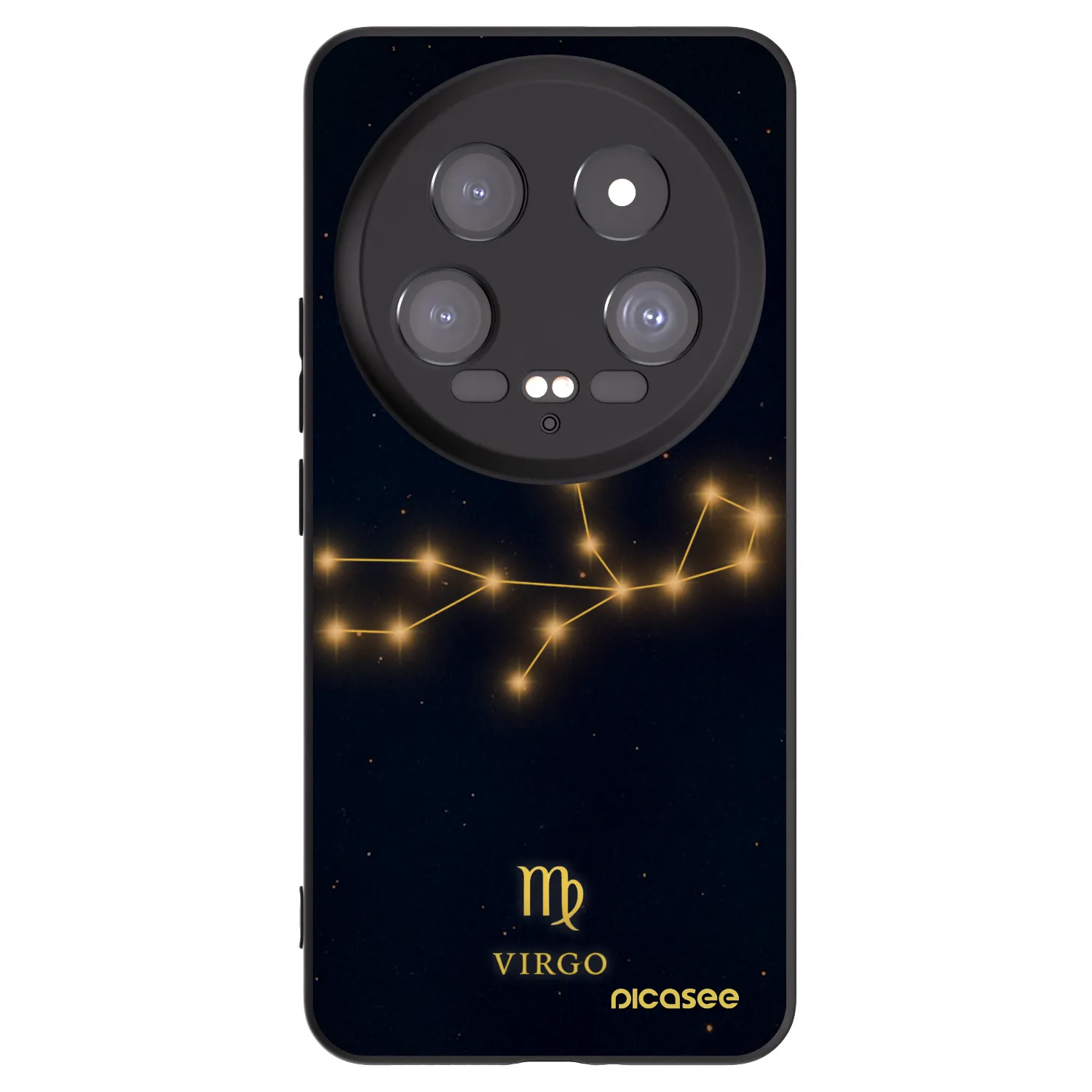 Picasee silikonový černý obal pro Xiaomi 14 Ultra - VIRGO