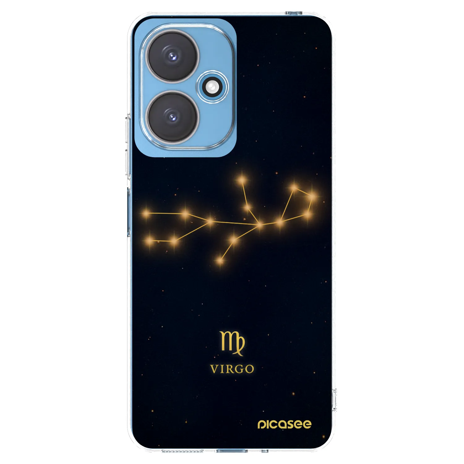 Picasee silikonový průhledný obal pro Xiaomi Redmi 13C 5G - VIRGO