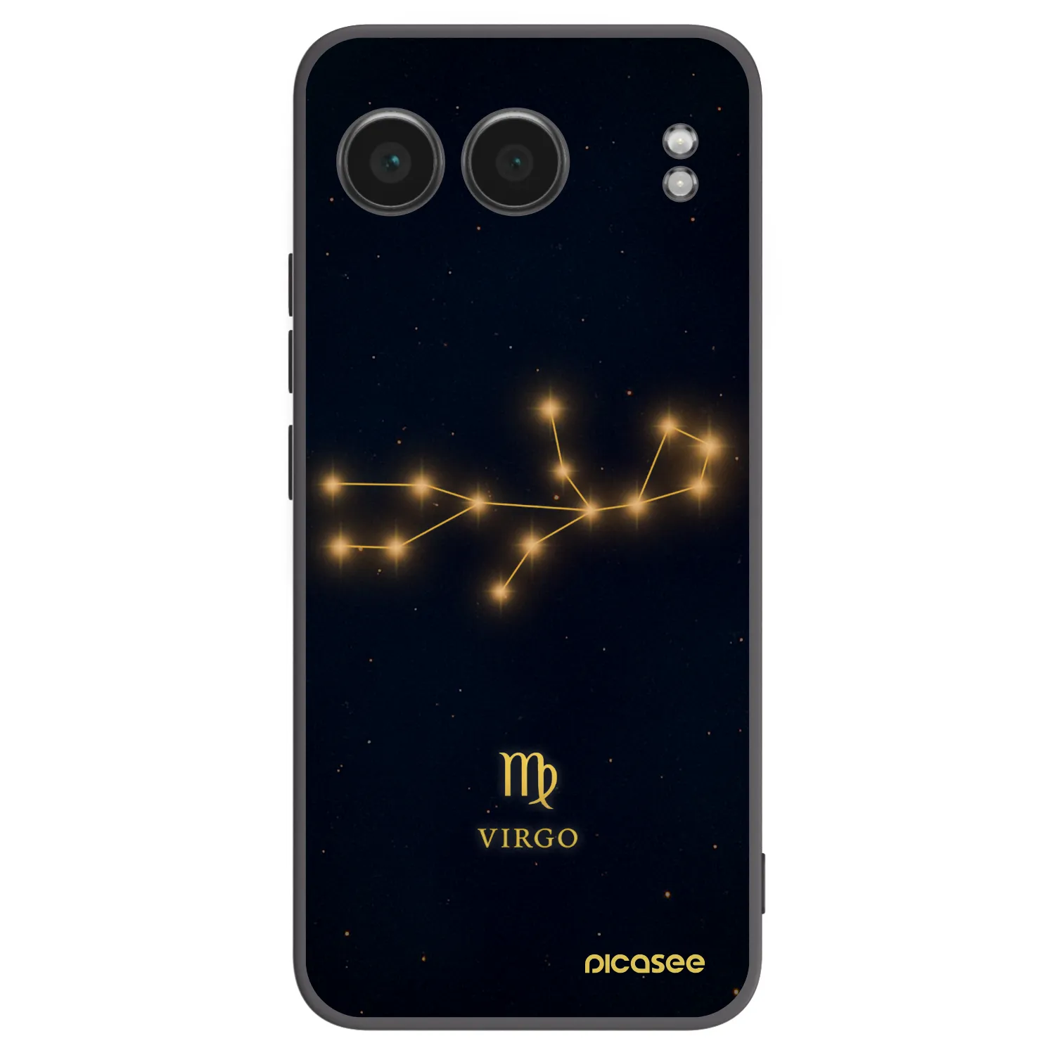 Picasee silikonový černý obal pro OnePlus Nord 4 - VIRGO
