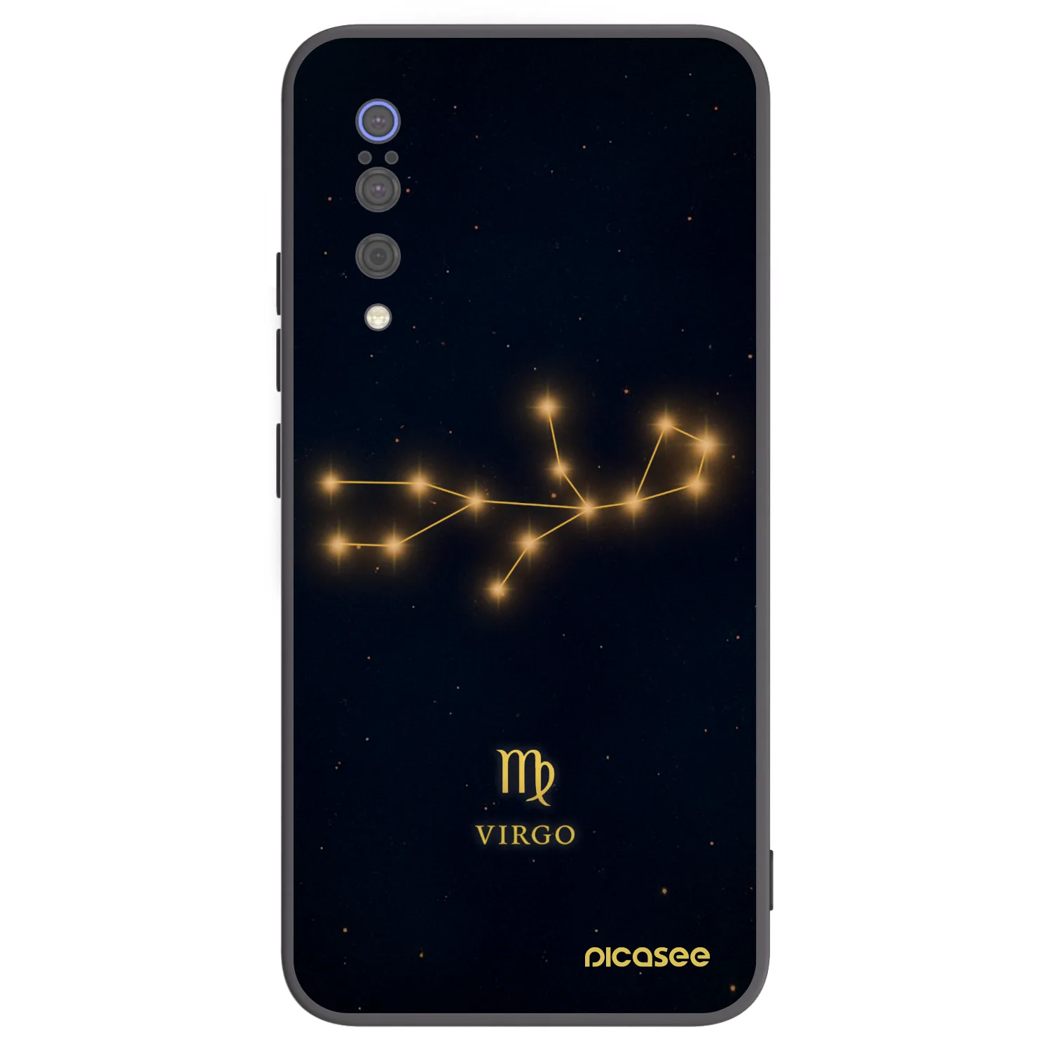 Picasee silikonový černý obal pro Xiaomi Mi 9 - VIRGO