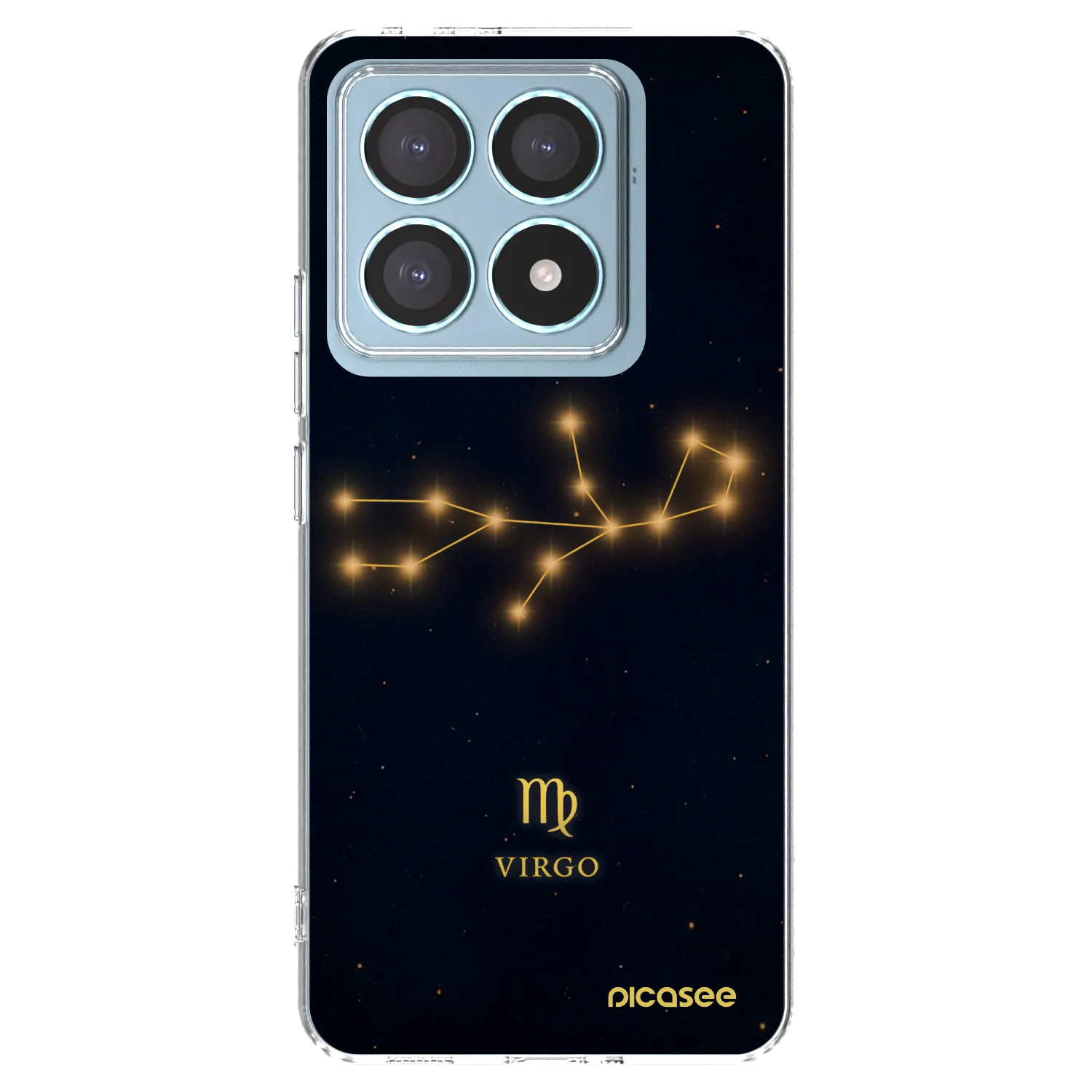 Picasee silikonový průhledný obal pro Xiaomi 14T Pro - VIRGO
