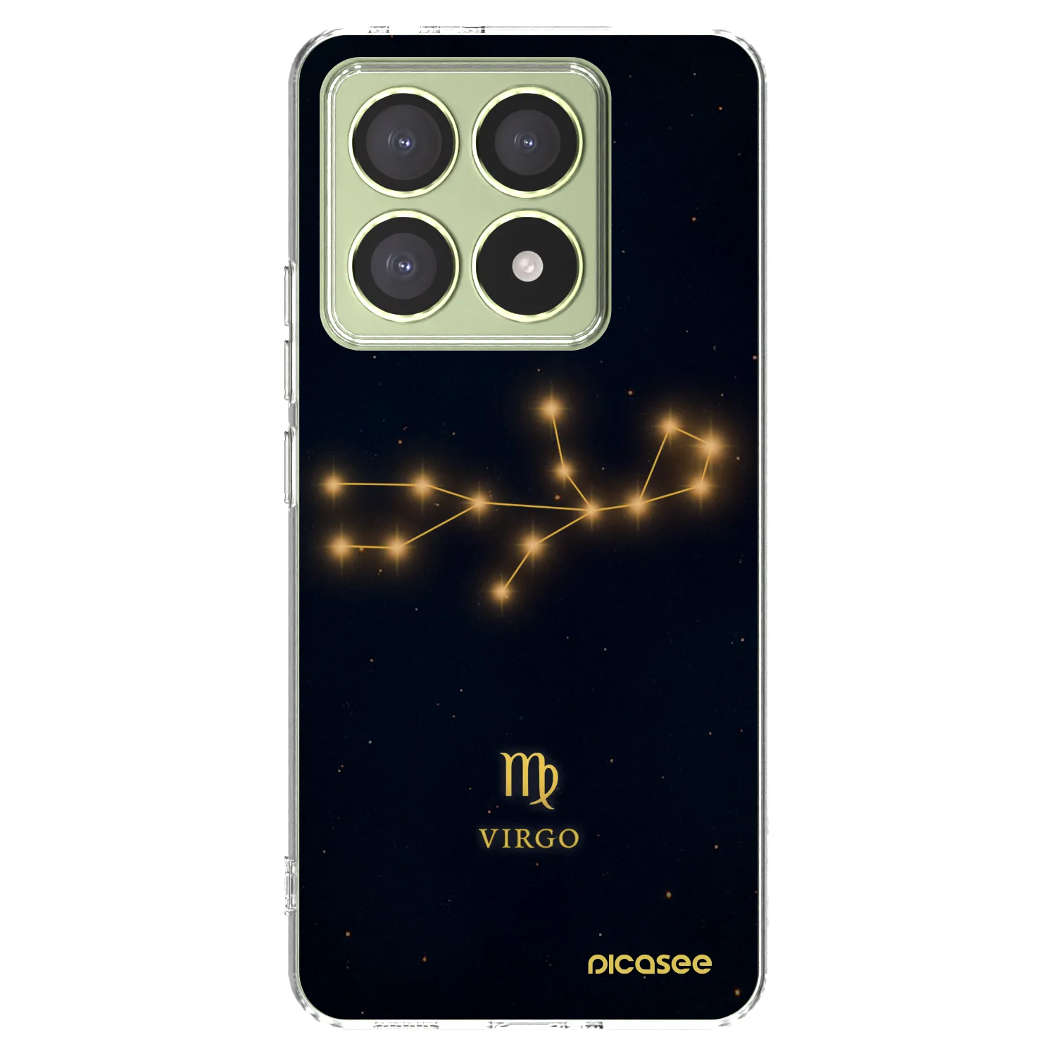 Picasee silikonový průhledný obal pro Xiaomi 14T - VIRGO