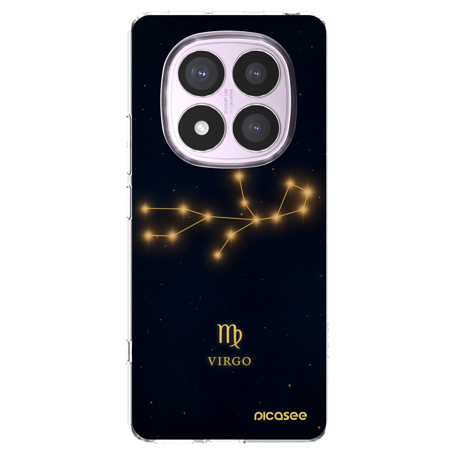 Picasee silikonový průhledný obal pro Xiaomi Redmi Note 14 Pro 5G - VIRGO
