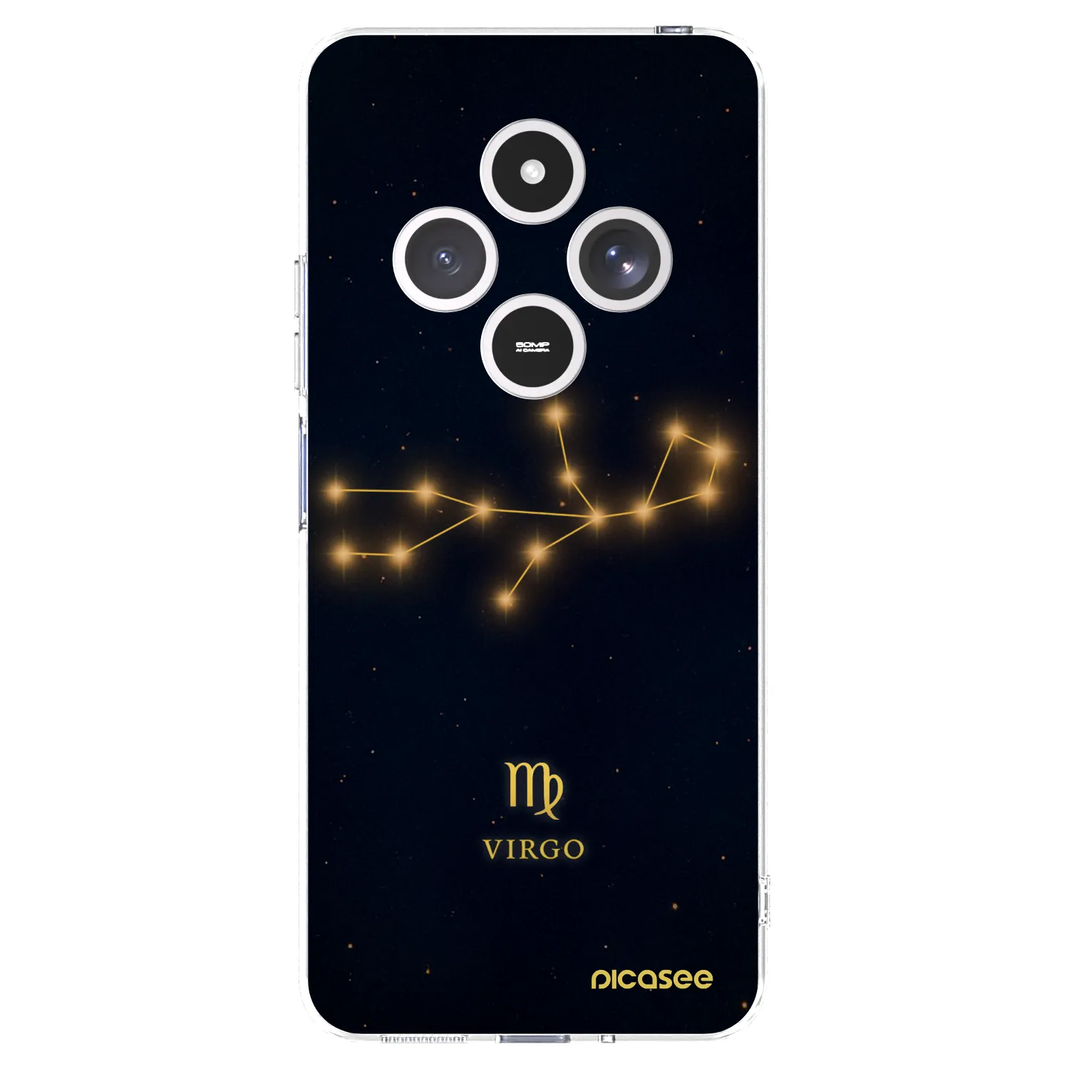 Picasee silikonový průhledný obal pro Xiaomi Redmi 14C - VIRGO