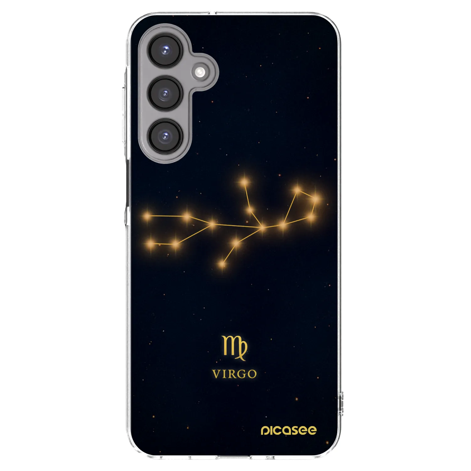 Picasee silikonový průhledný obal pro Samsung Galaxy A16 5G - VIRGO