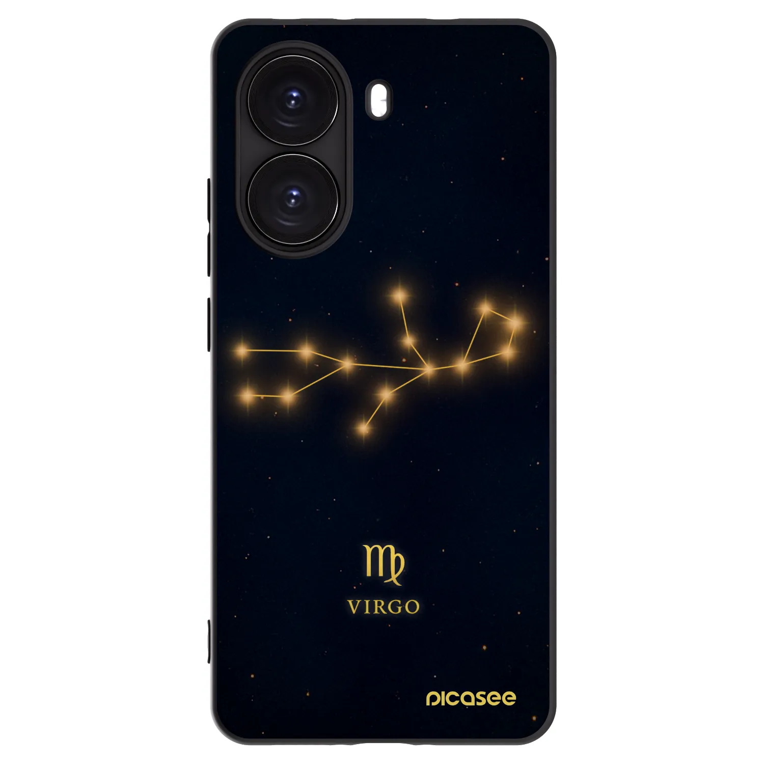 Picasee silikonový černý obal pro Xiaomi Poco X7 Pro 5G - VIRGO