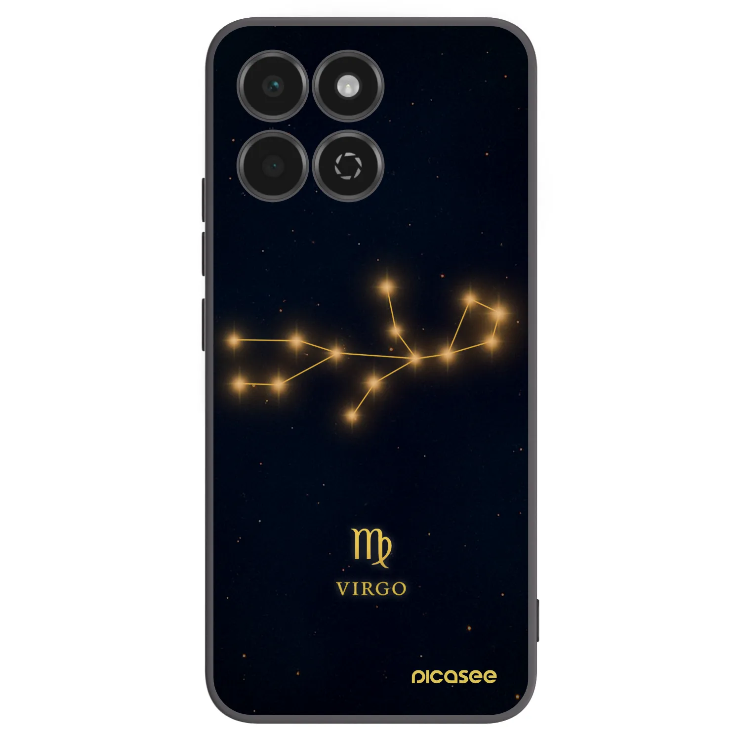 Picasee silikonový černý obal pro Honor 200 Smart 5G - VIRGO