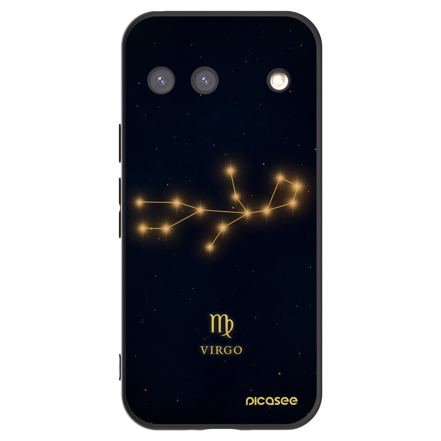 Picasee silikonový černý obal pro Google Pixel 9 - VIRGO