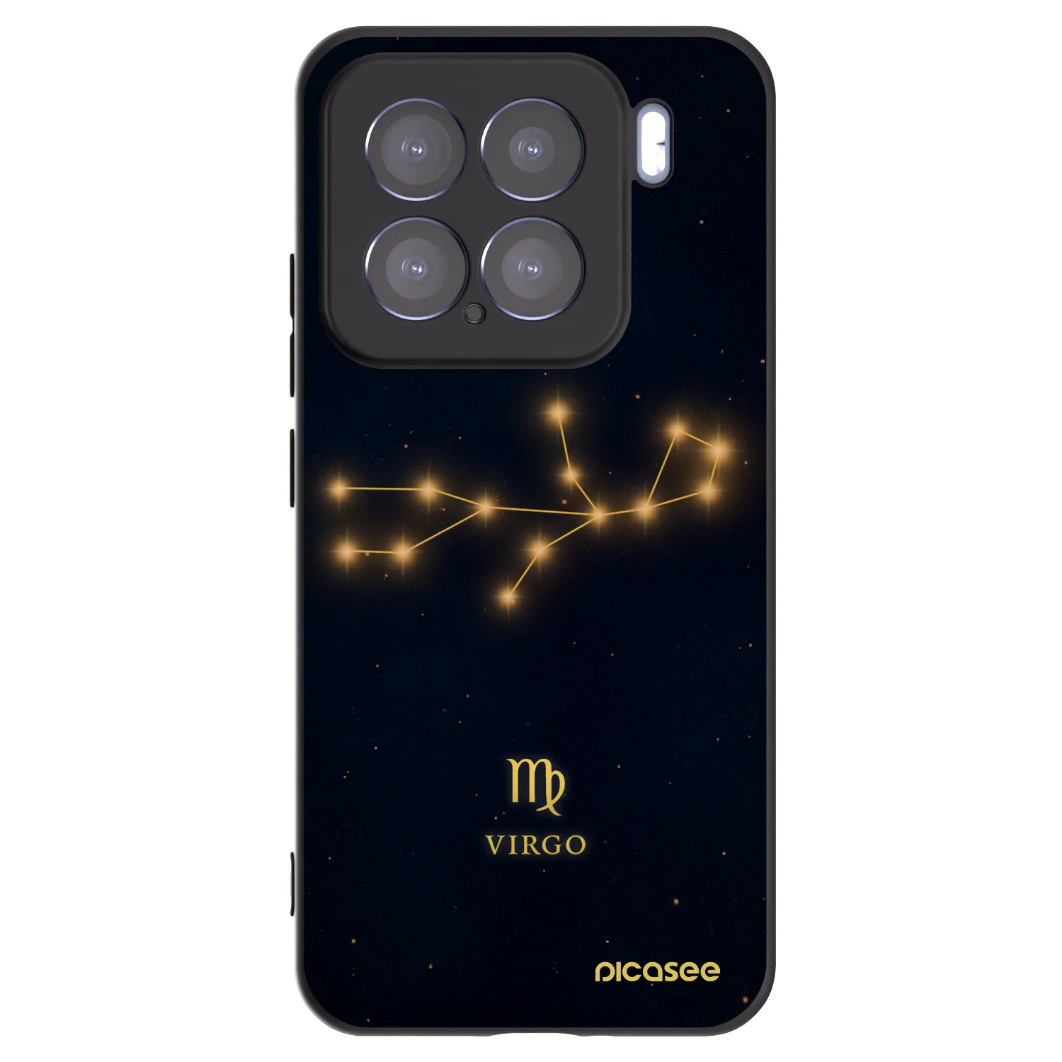 Picasee silikonový černý obal pro Xiaomi 15 - VIRGO